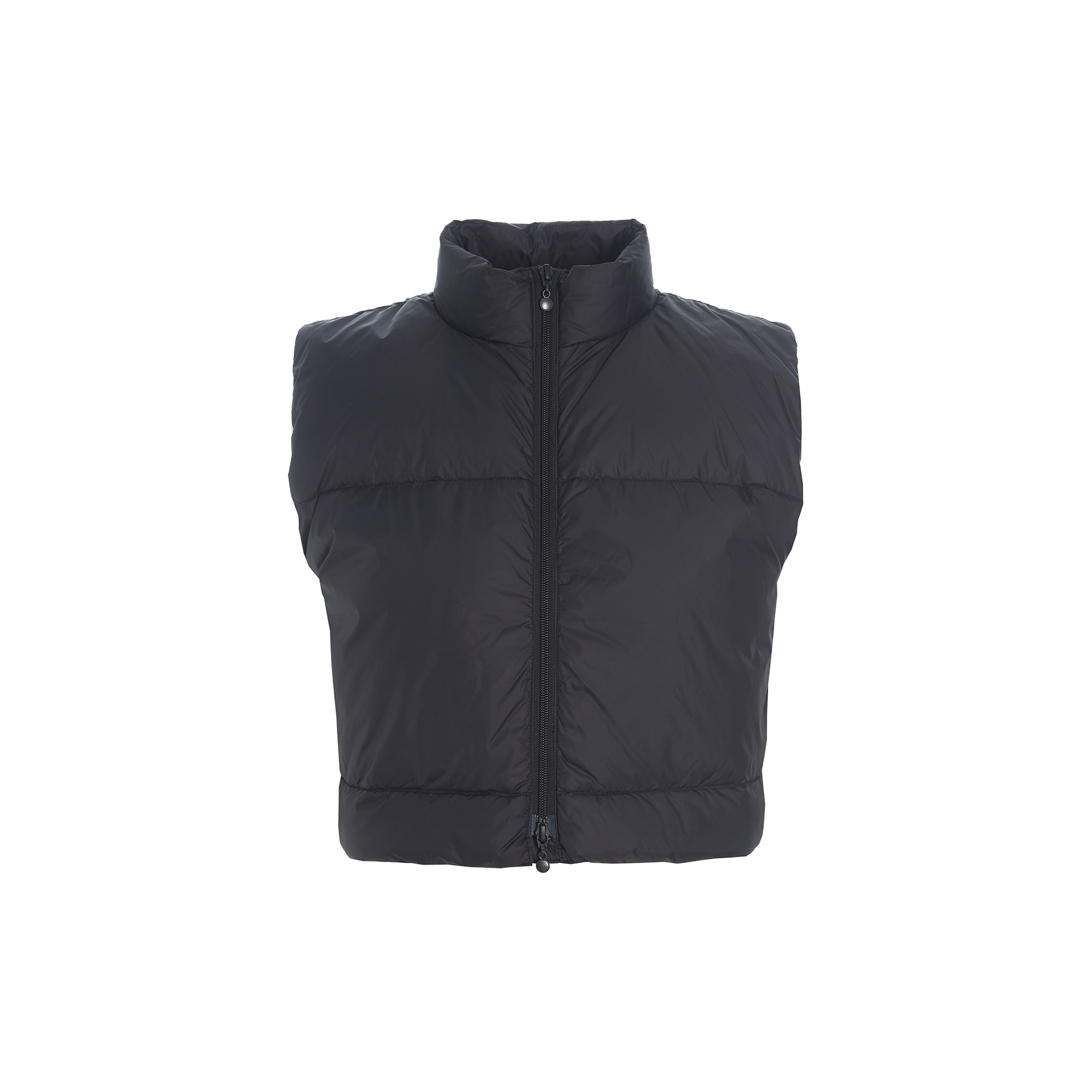 BITTE KAI RAND - Feather down kort vest, black - Str. M