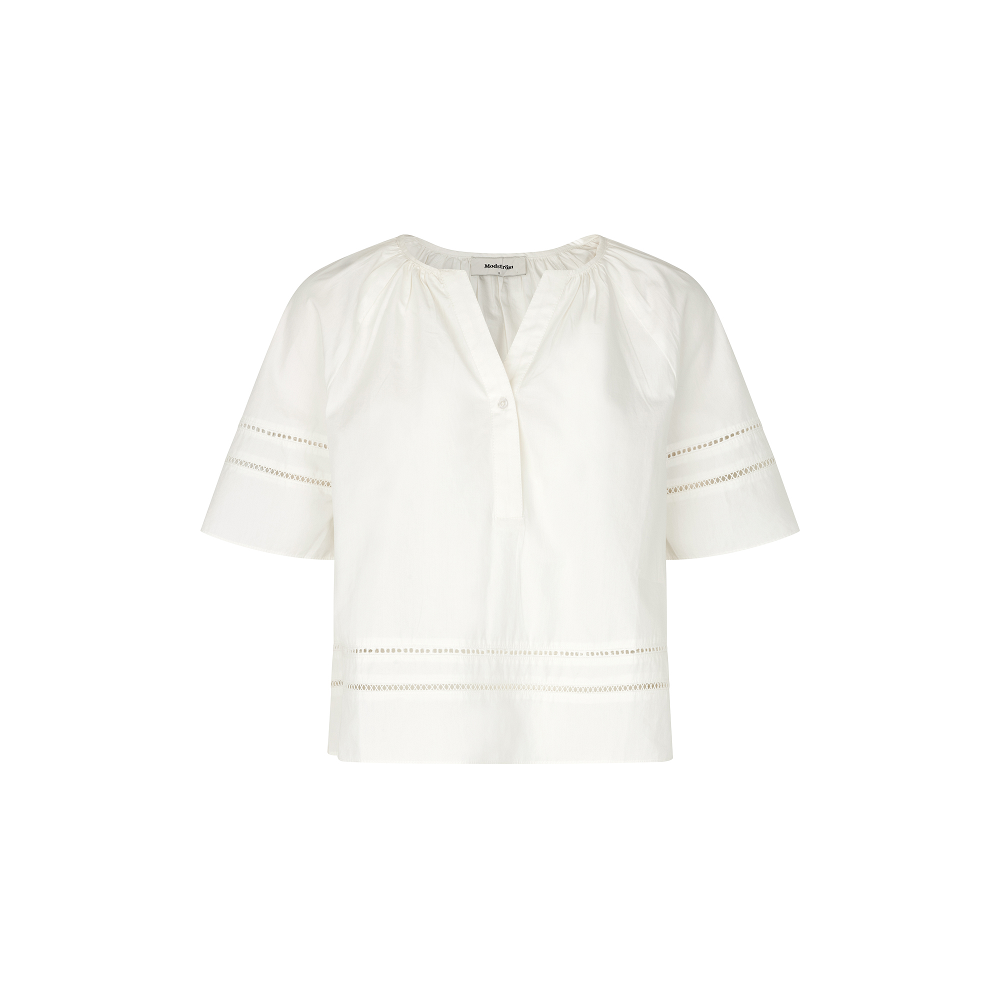 Modström - Ayomd top, soft white - Str. L
