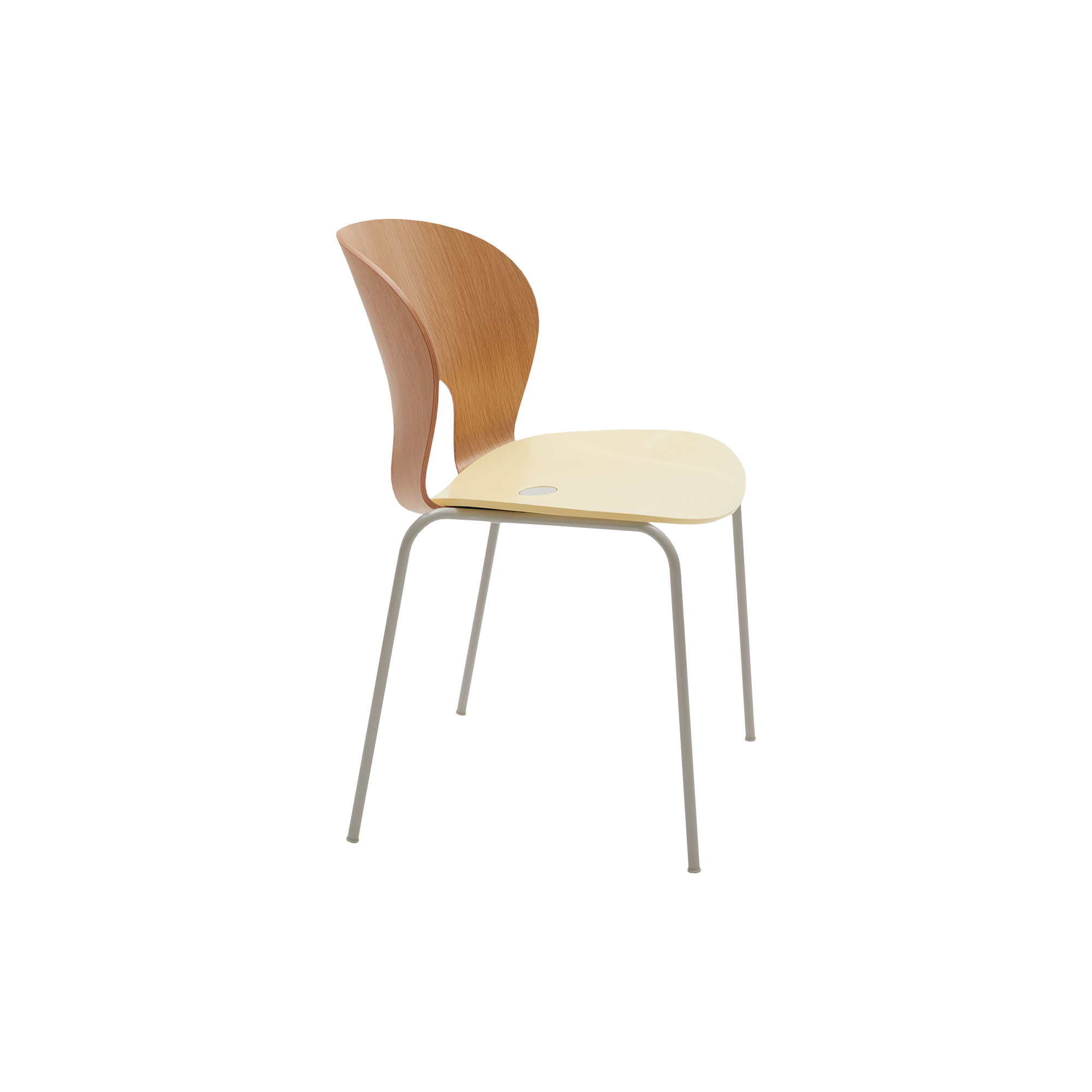 Magnus Olesen Design - Ø Chair spisebordsstol, pale sun - H: 80 x B: 50 x D: 53 cm.