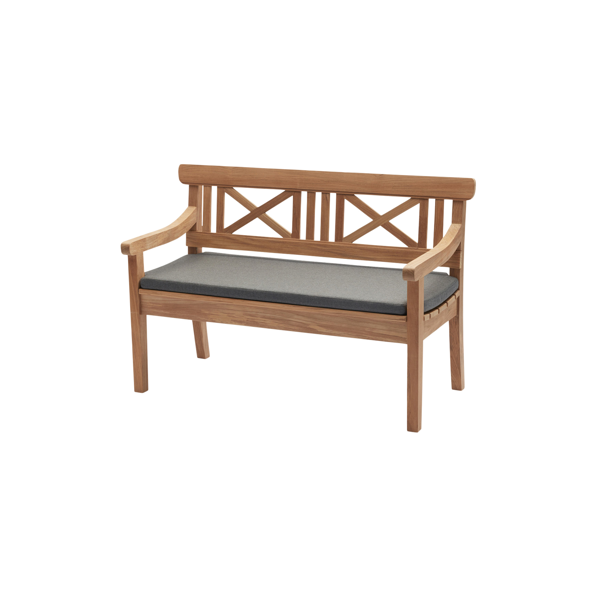 Fritz Hansen - Drachmann Bench 120 Cushion, charcoal