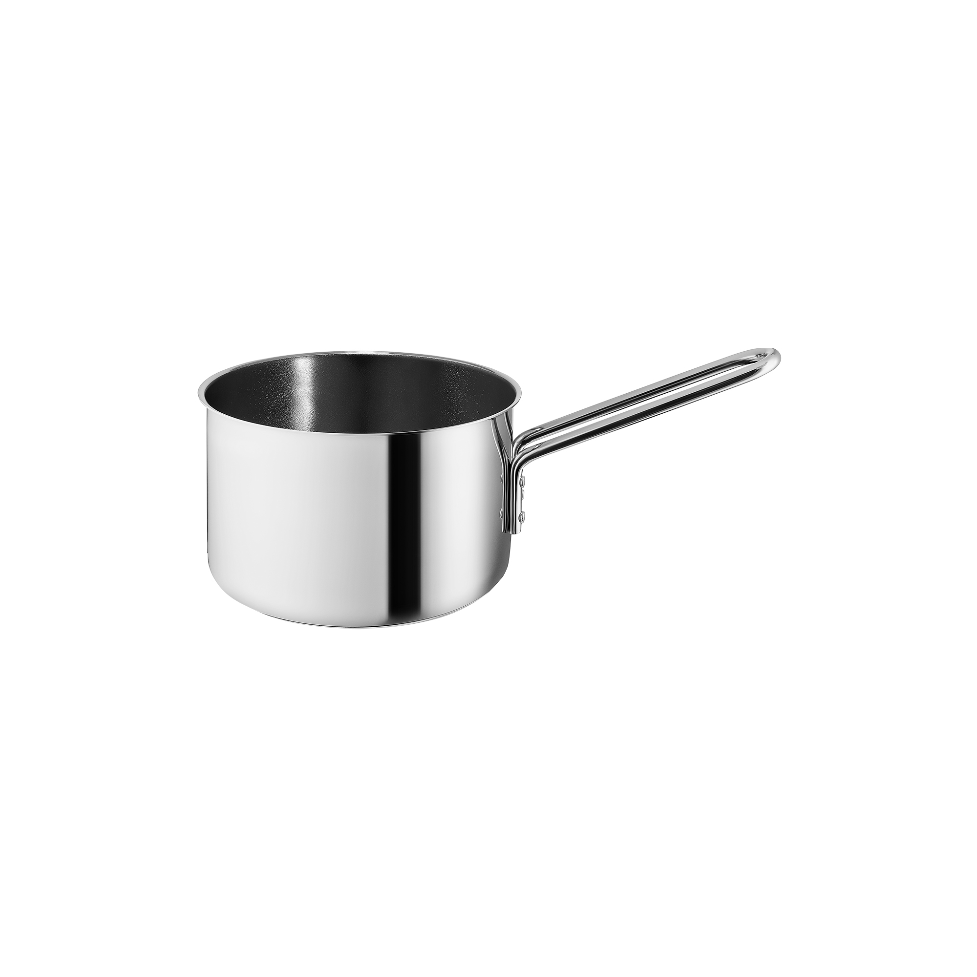 Eva Trio - Stainless Steel Kasserolle keramisk belægning 1,8 L - 1.8L