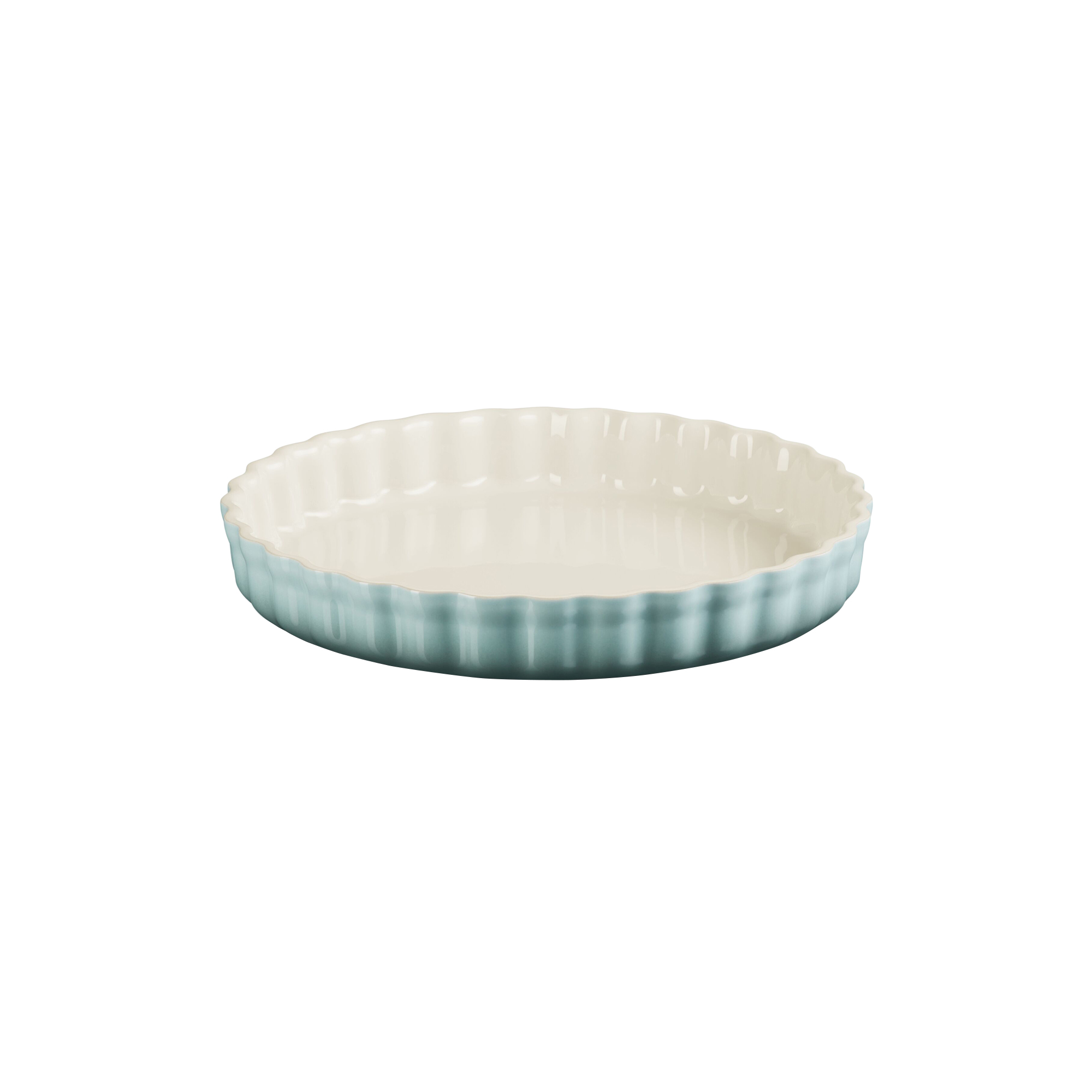Le Creuset - Heritage tærtefad, sea salt - Ø28 cm