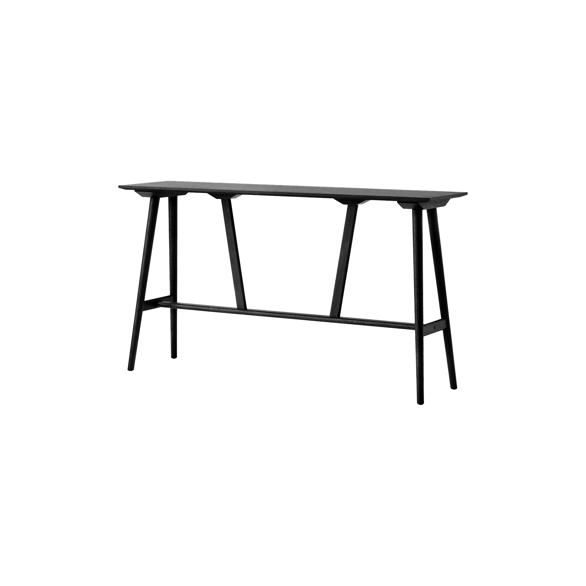 &Tradition - In Between SK27 Bar Table, black lacquered oak
