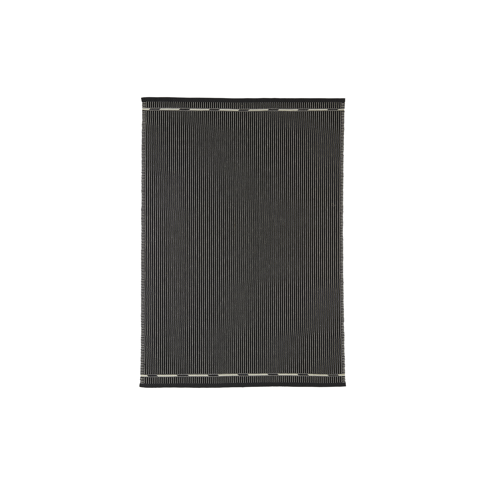 NORDICMODERN - Tæppe VK-3, sort/hvid - 200x300 cm