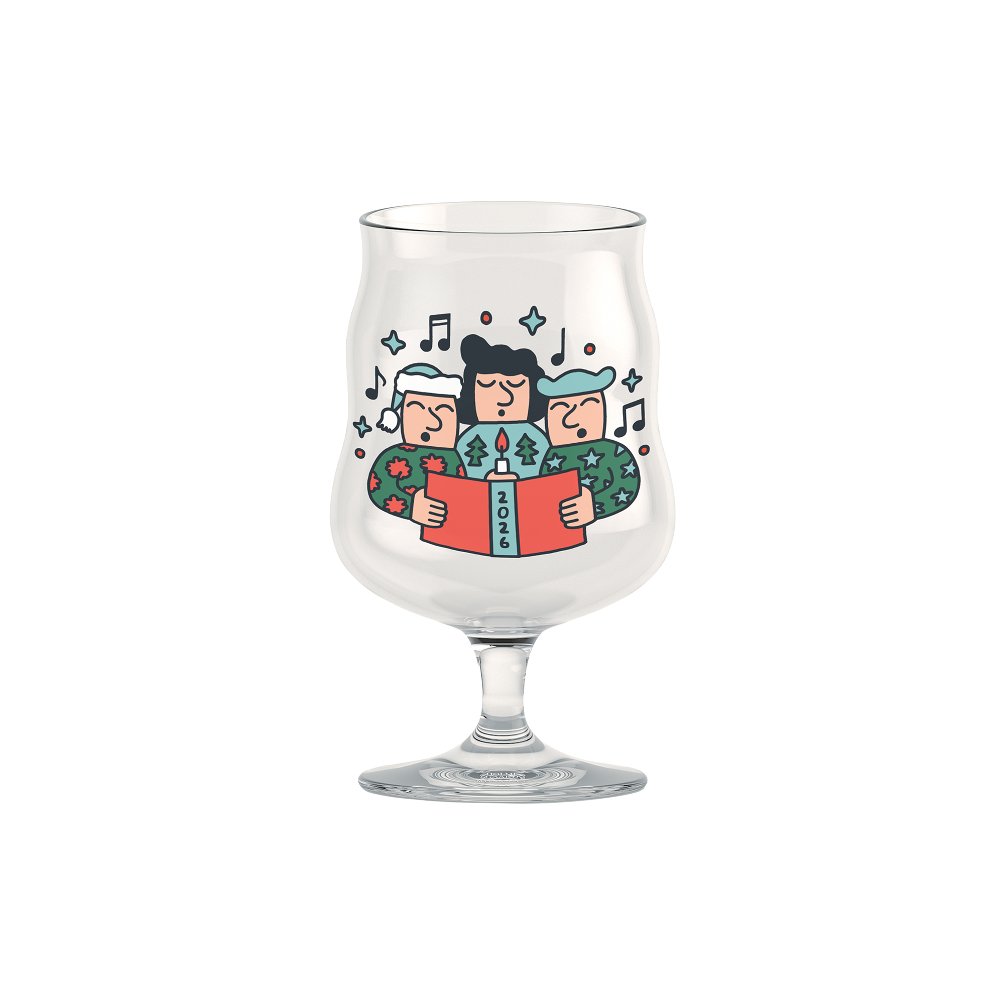 Holmegaard - Mikkeller Universal Ølglas Jul 2026