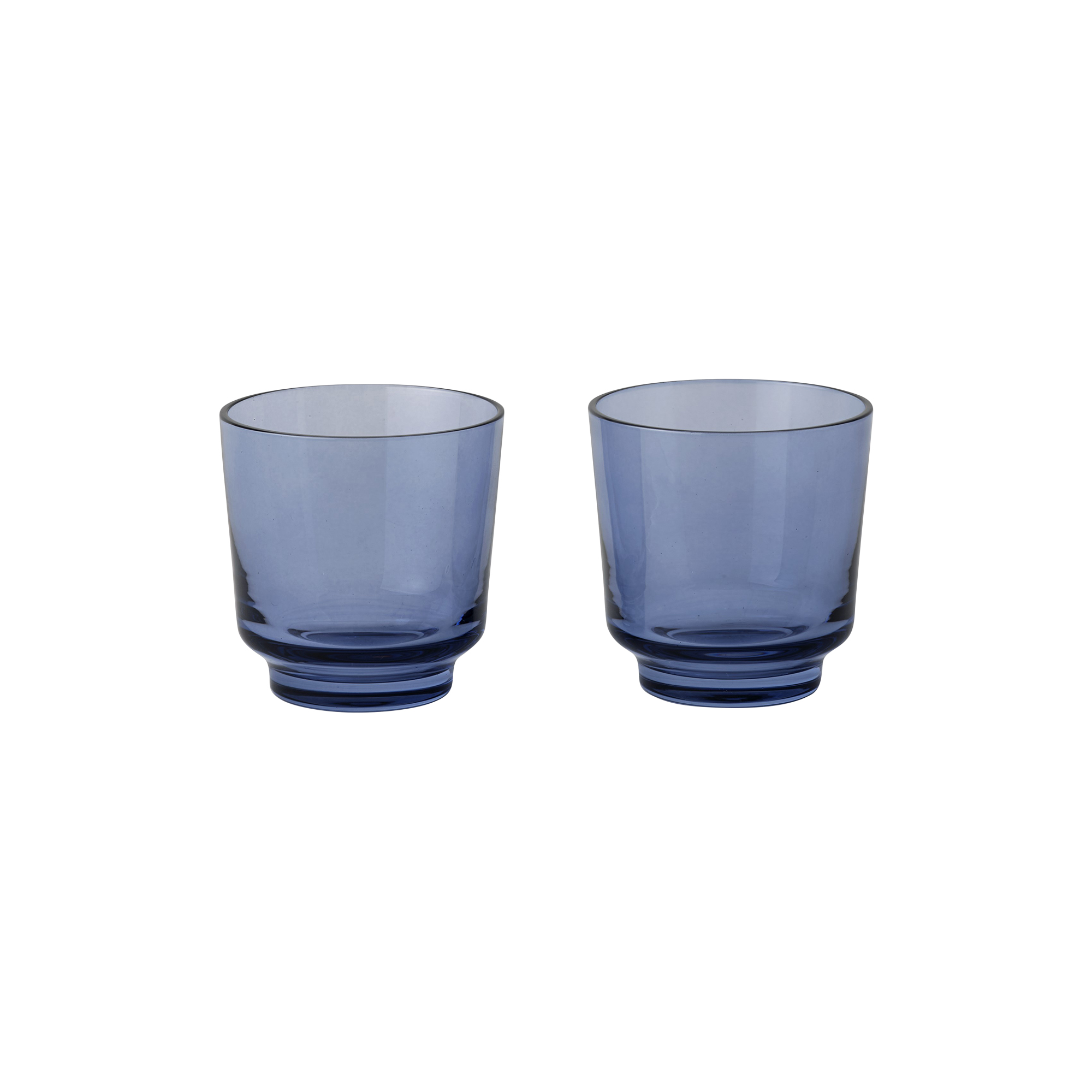 Muuto - Raise Glasses 2 pcs., dark blue - 20cl