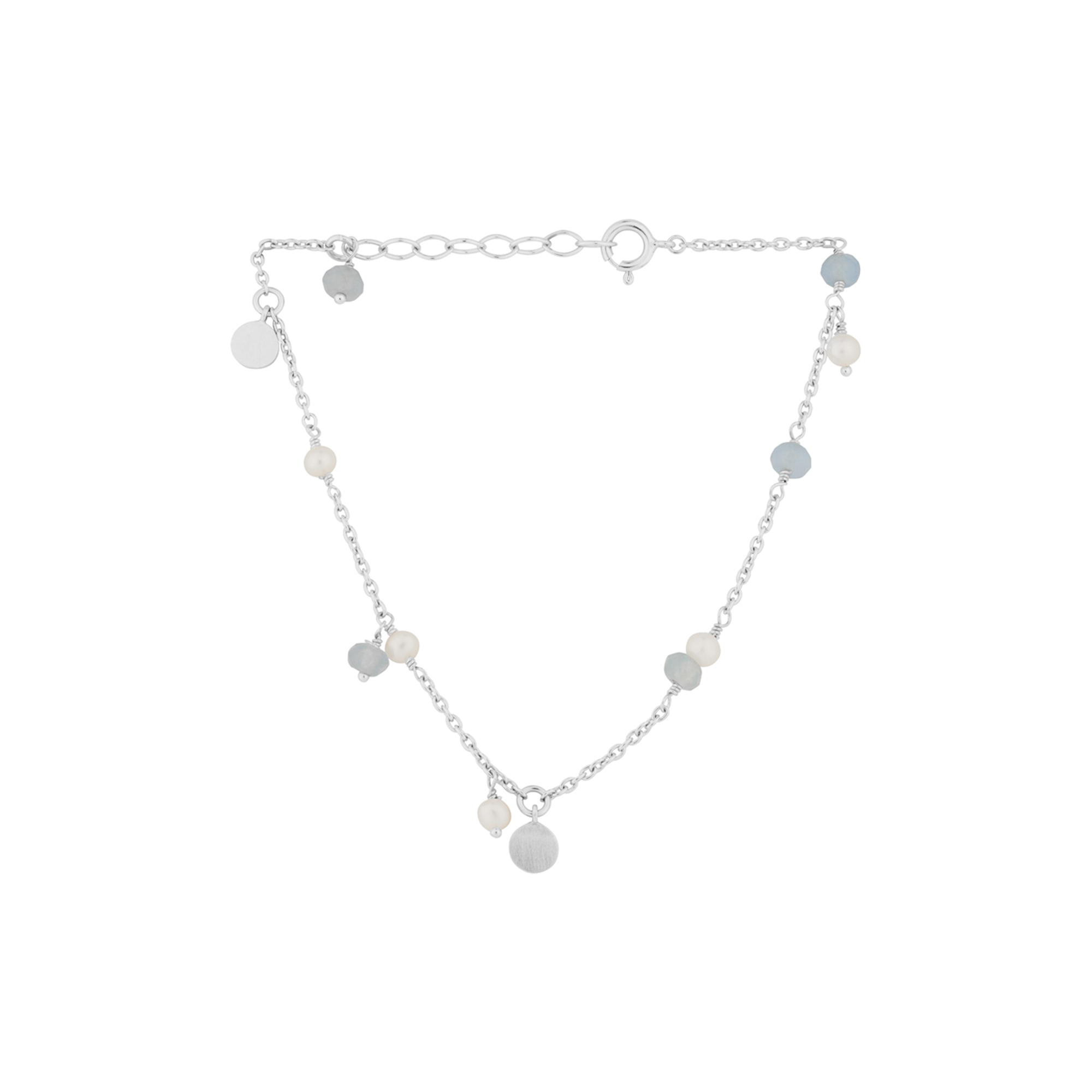 Pernille Corydon Jewellery - Afterglow Sea armbånd, sølv - L: 15-18 cm.