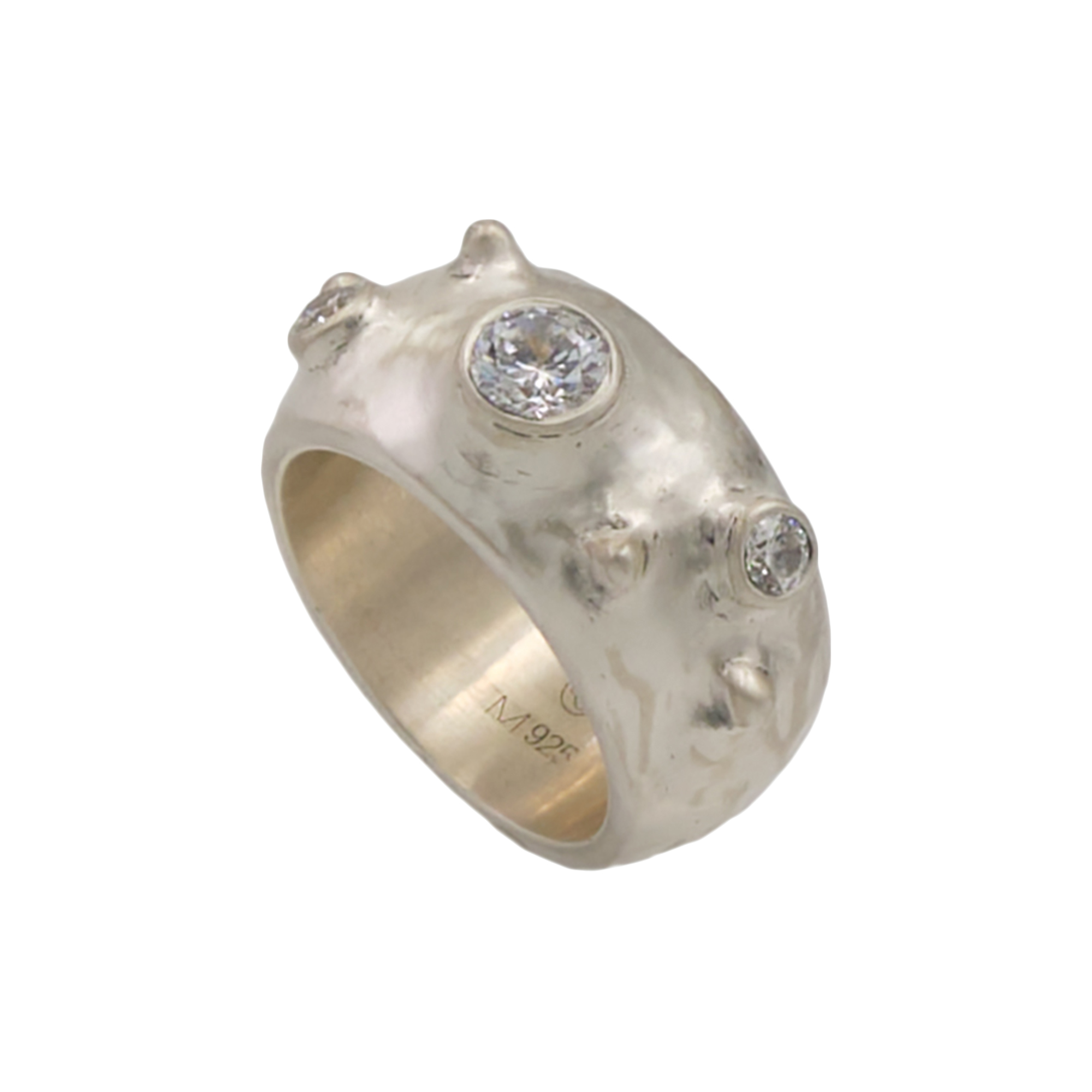 Stone Copenhagen - Moon Ring, silver - 53
