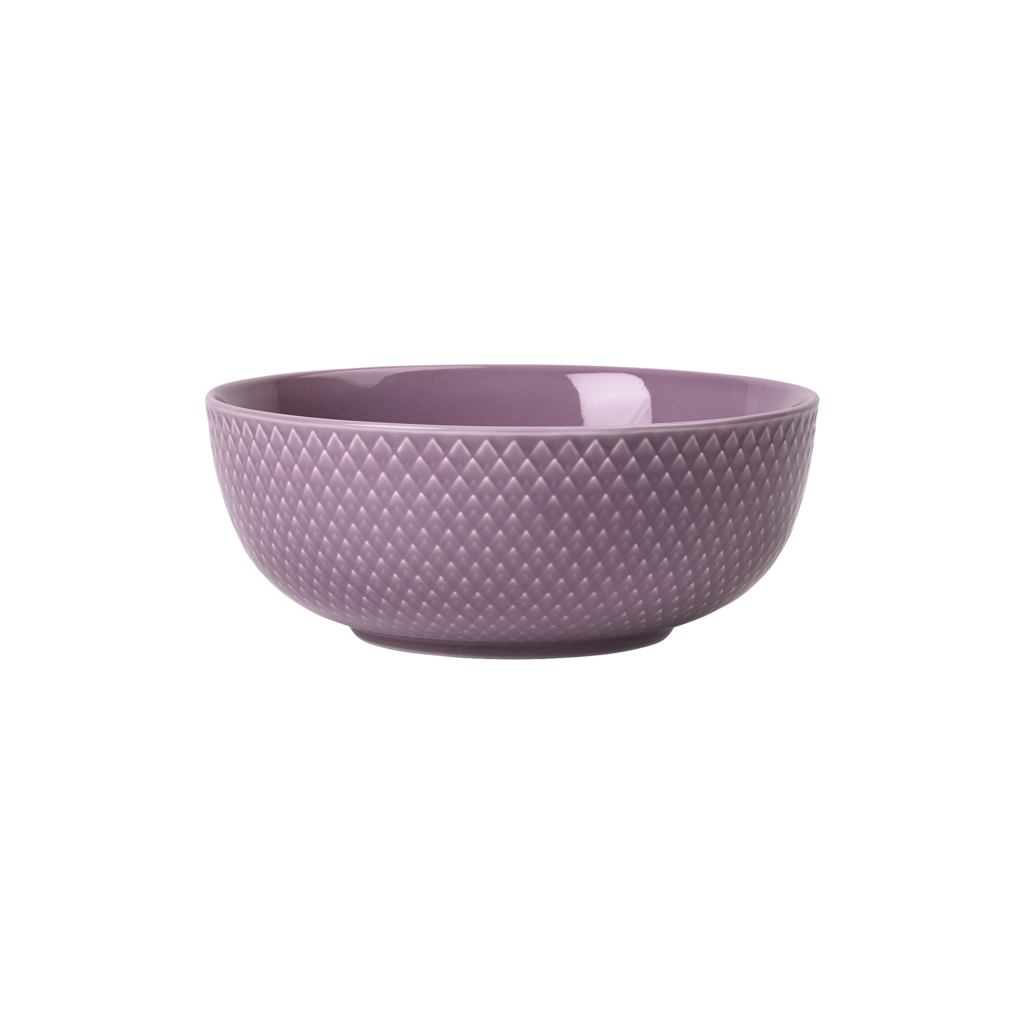Lyngby Porcelæn - Rhombe Color skål, lilla