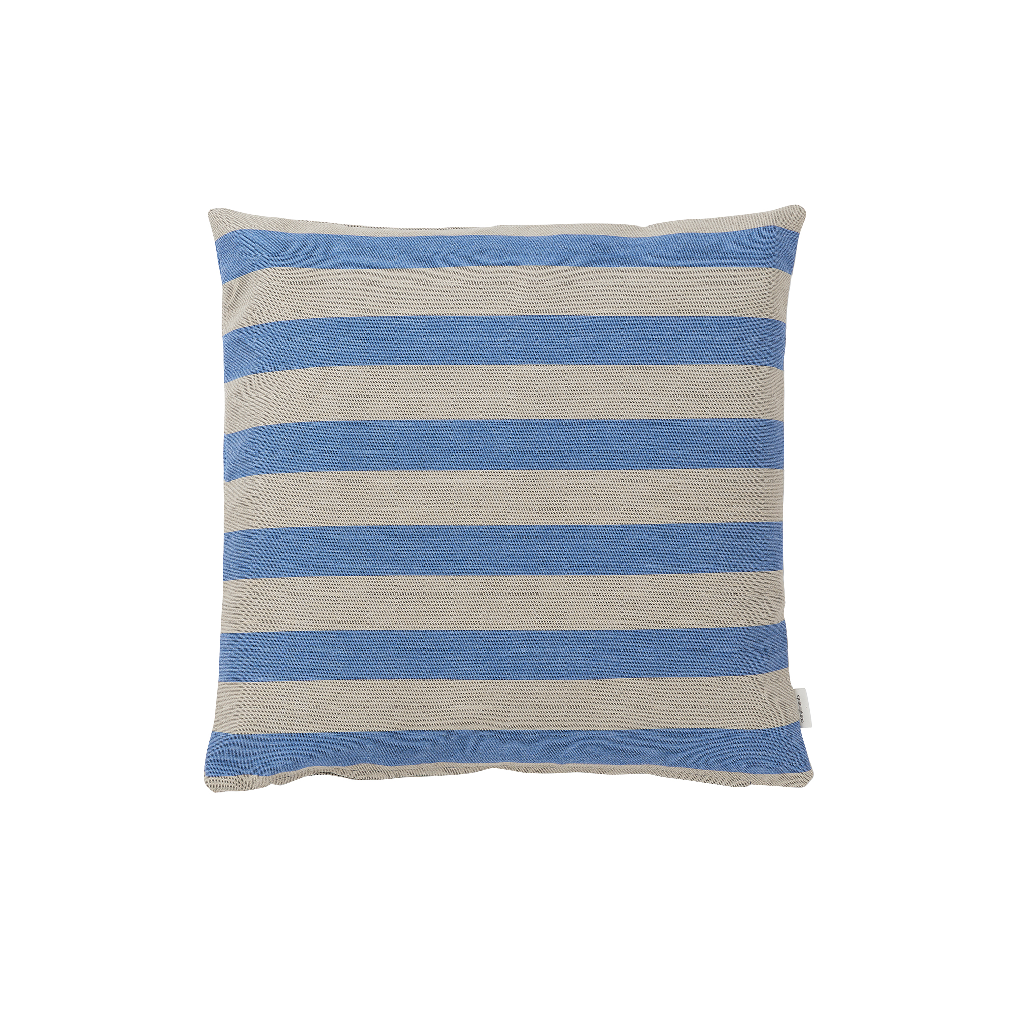Compliments - Outdoor Stripe pude, blue - 45x45 cm