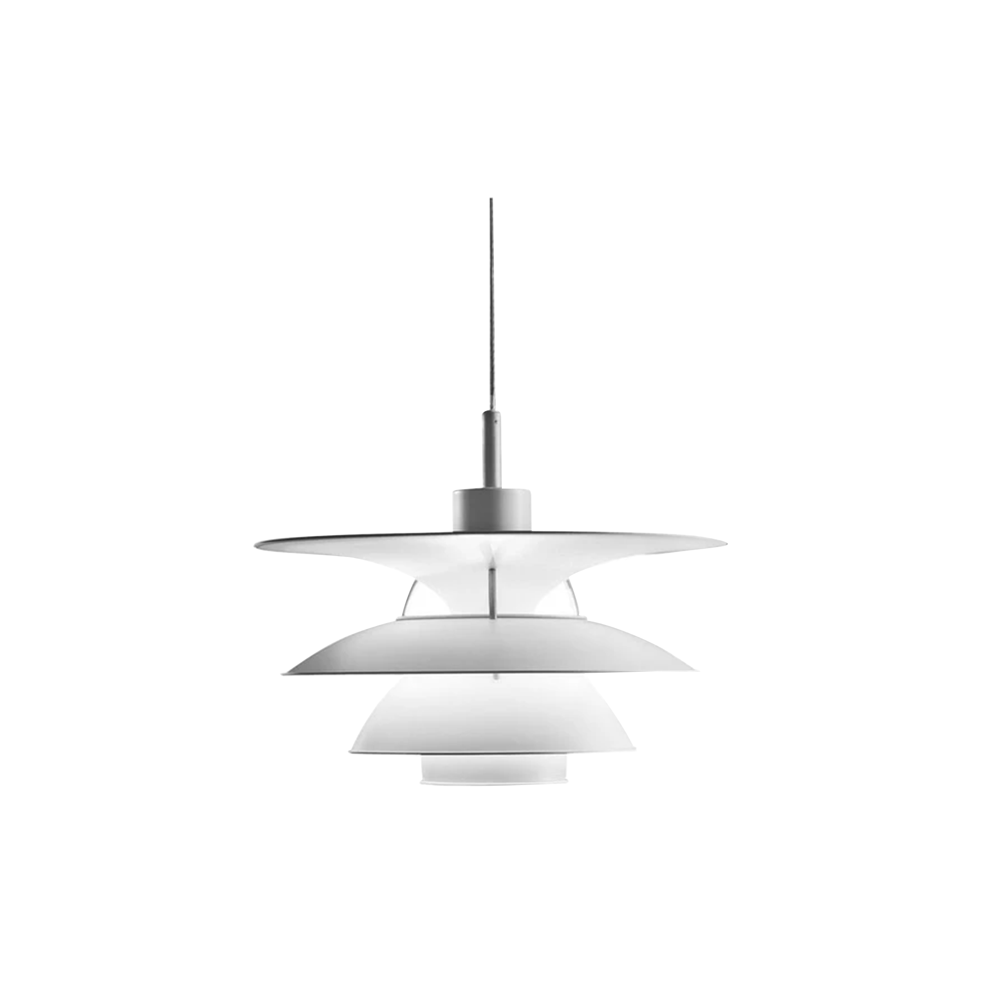 Louis Poulsen - PH 6½-6 pendel, hvid - 6.5-6