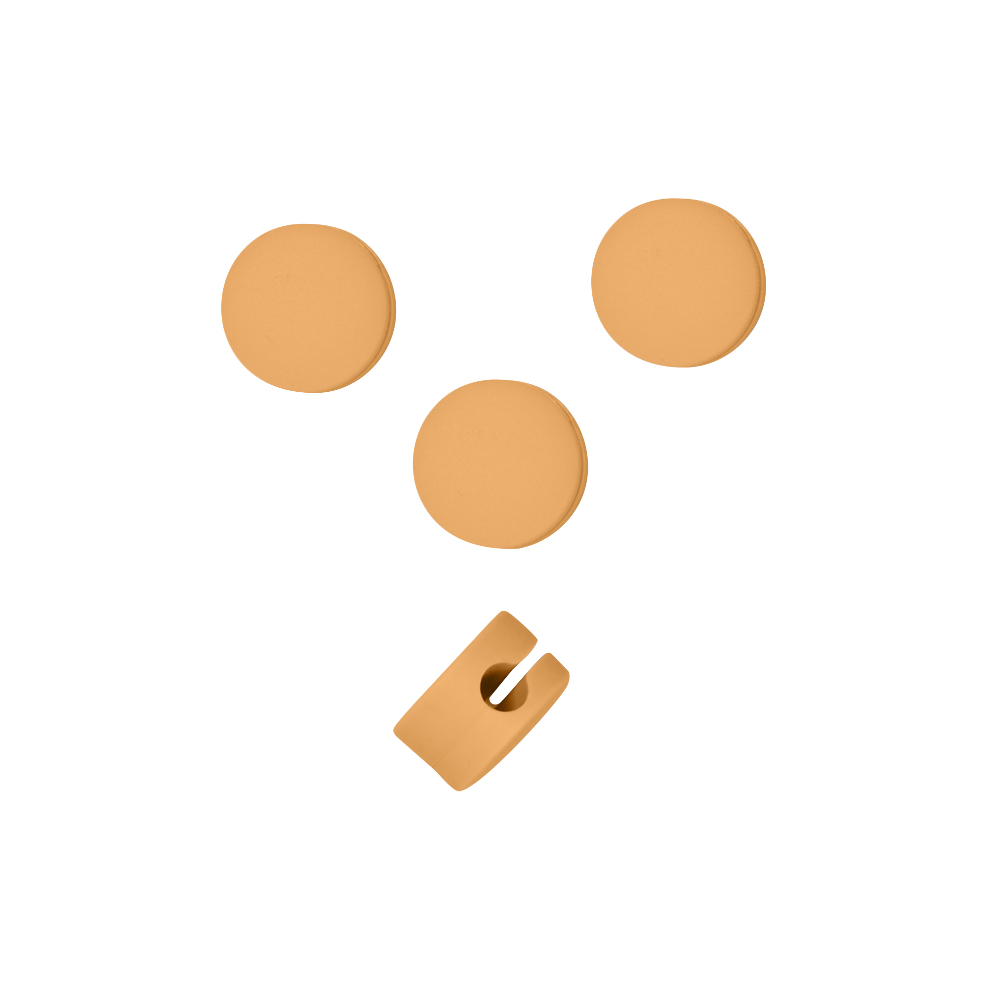 Pedestal - Cable Dots, apricot, Power