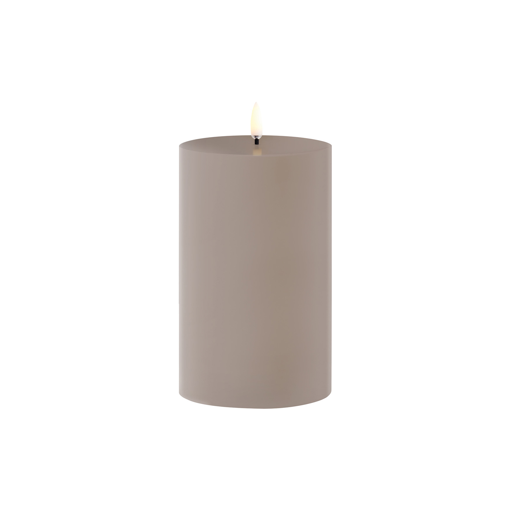 Uyuni Lighting - LED udendørs bloklys 15 cm, sandstone, Outdoor Collection - H15 cm
