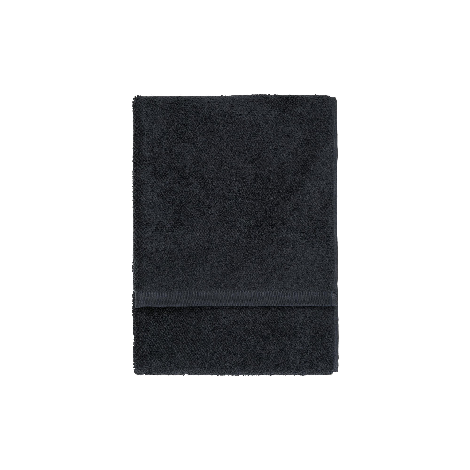 Marc O'Polo - Timeless håndklæde, dark navy - 70x140 cm