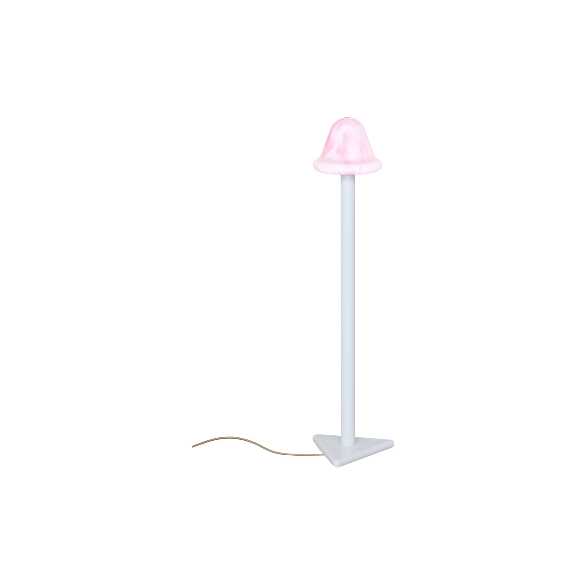Original BTC - Neo Floor Light, textured white/strawberry