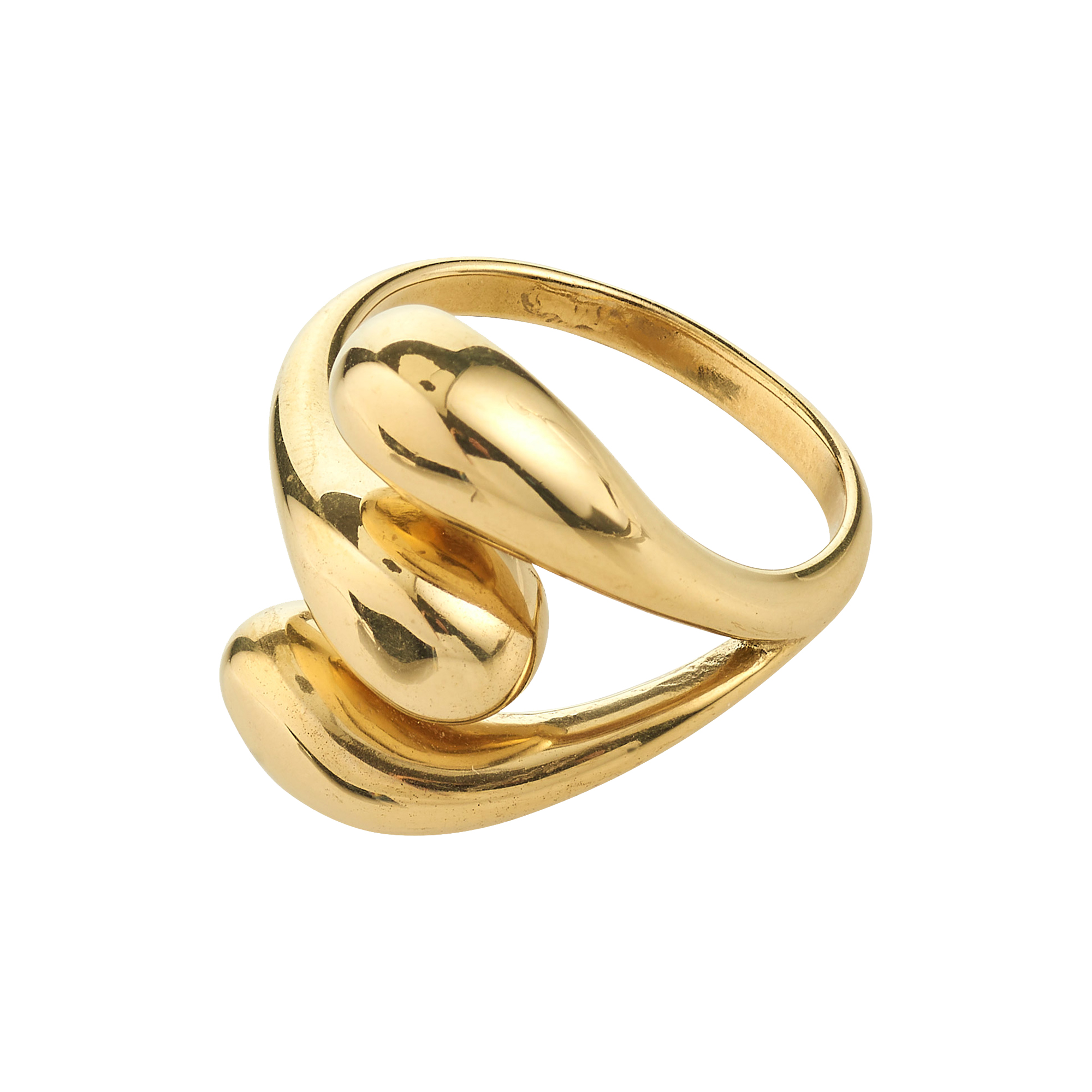 Pilgrim - JENNINGS ring, guldbelagt