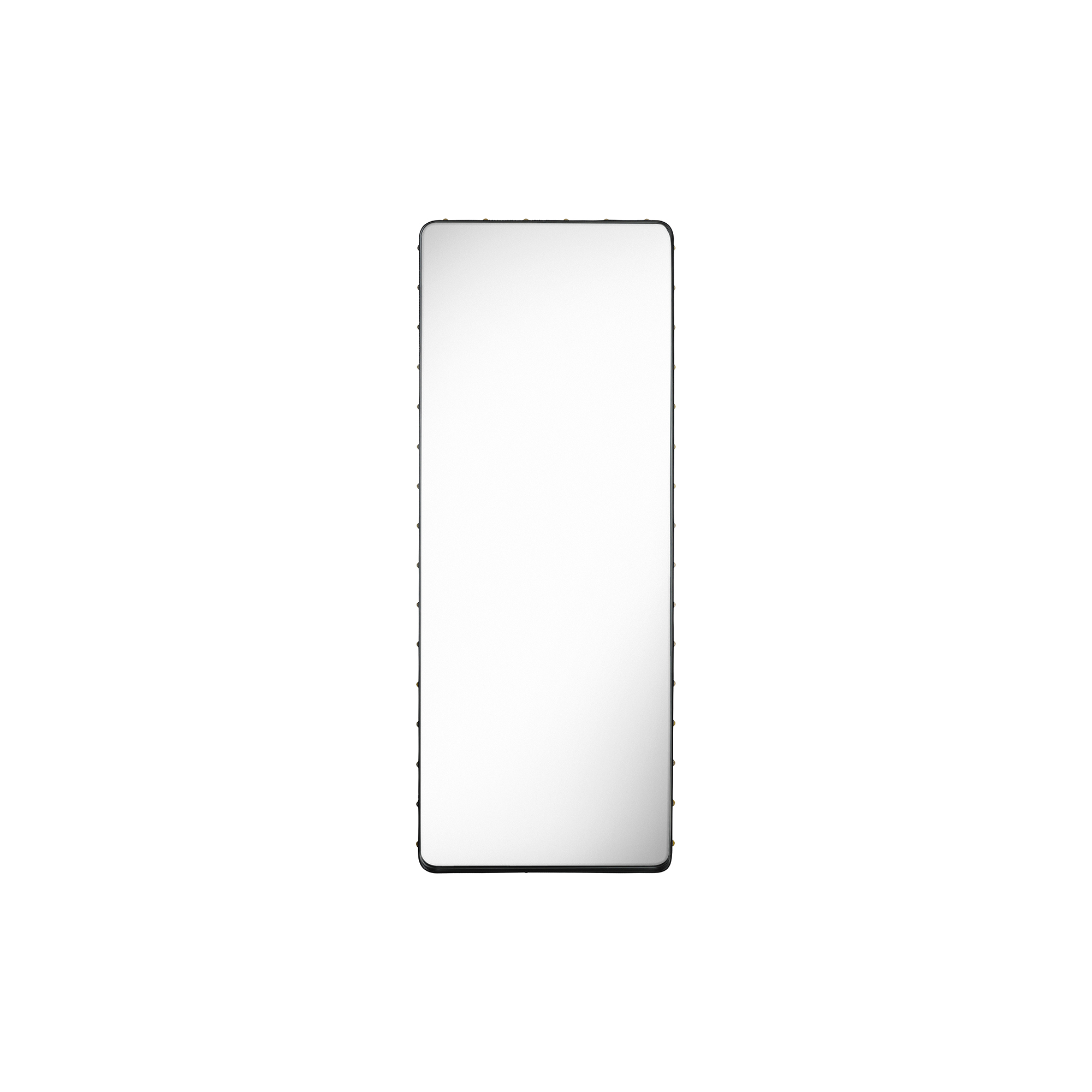GUBI - Adnet Rectangular Wall Mirror, black - 70x180 cm