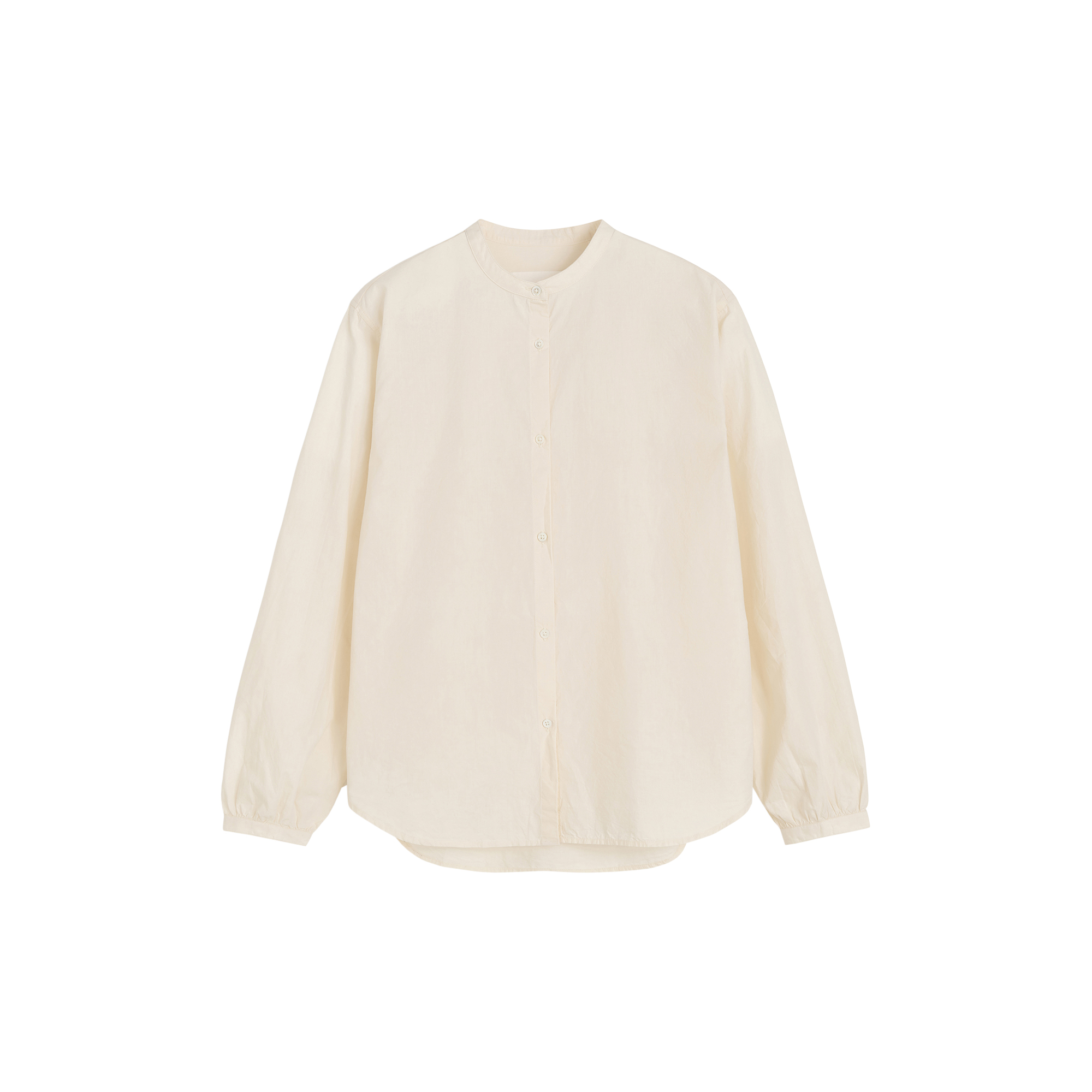 Aiayu - Bibs Shirt Cotton, pure ecru - Str. L