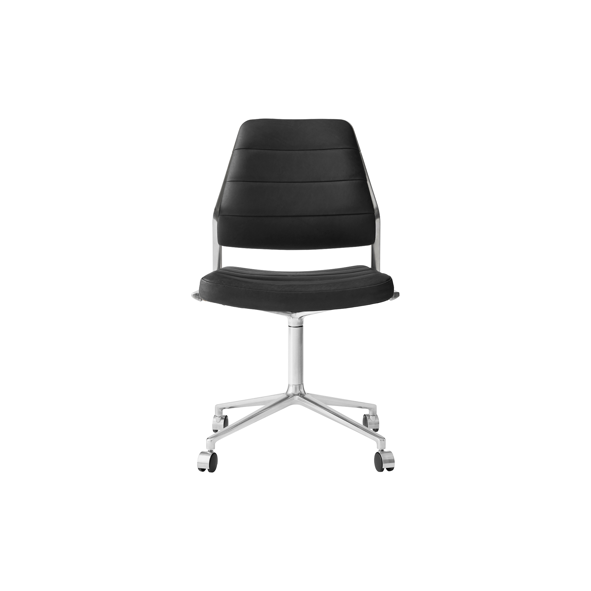 Vipp - VIPP454 | Swivel Chair | Castors | Black | Stol