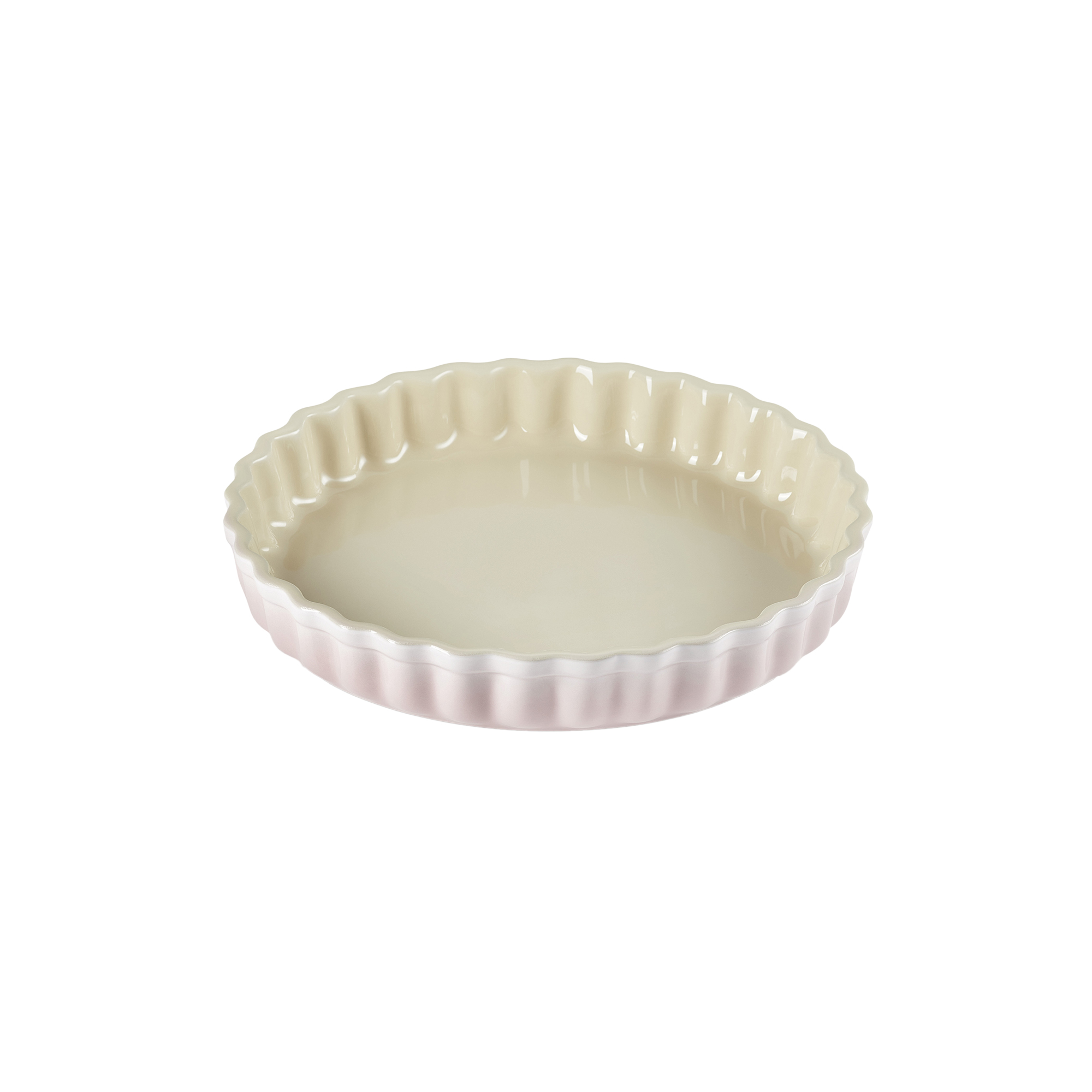 Le Creuset - Heritage tærtefad, shell pink - Ø28 cm