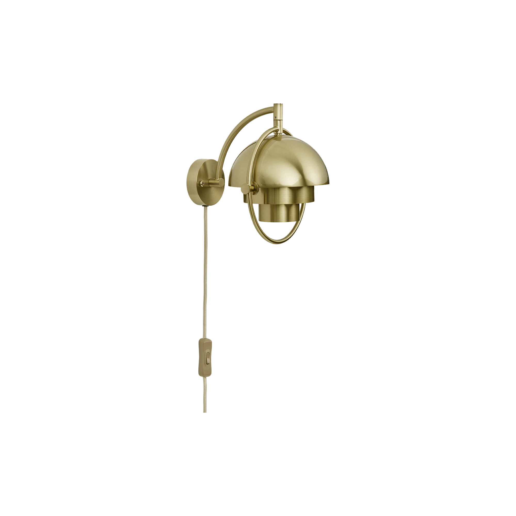 GUBI - Multi-Lite Wall Lamp, brass