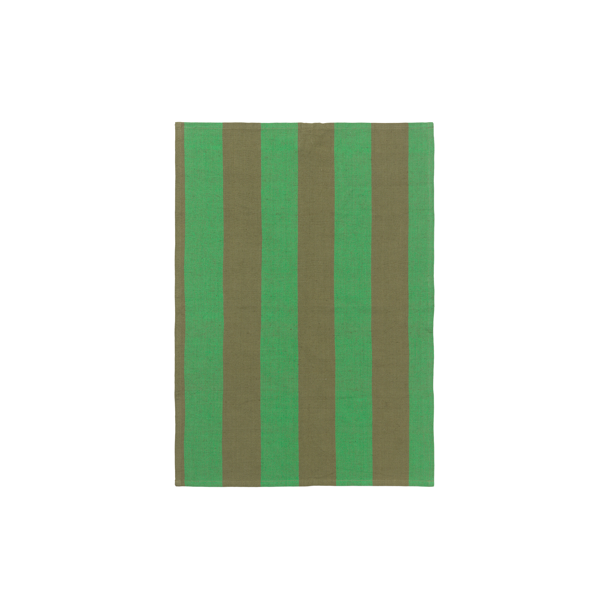 Ferm Living - Hale Tea Towel, olive/green