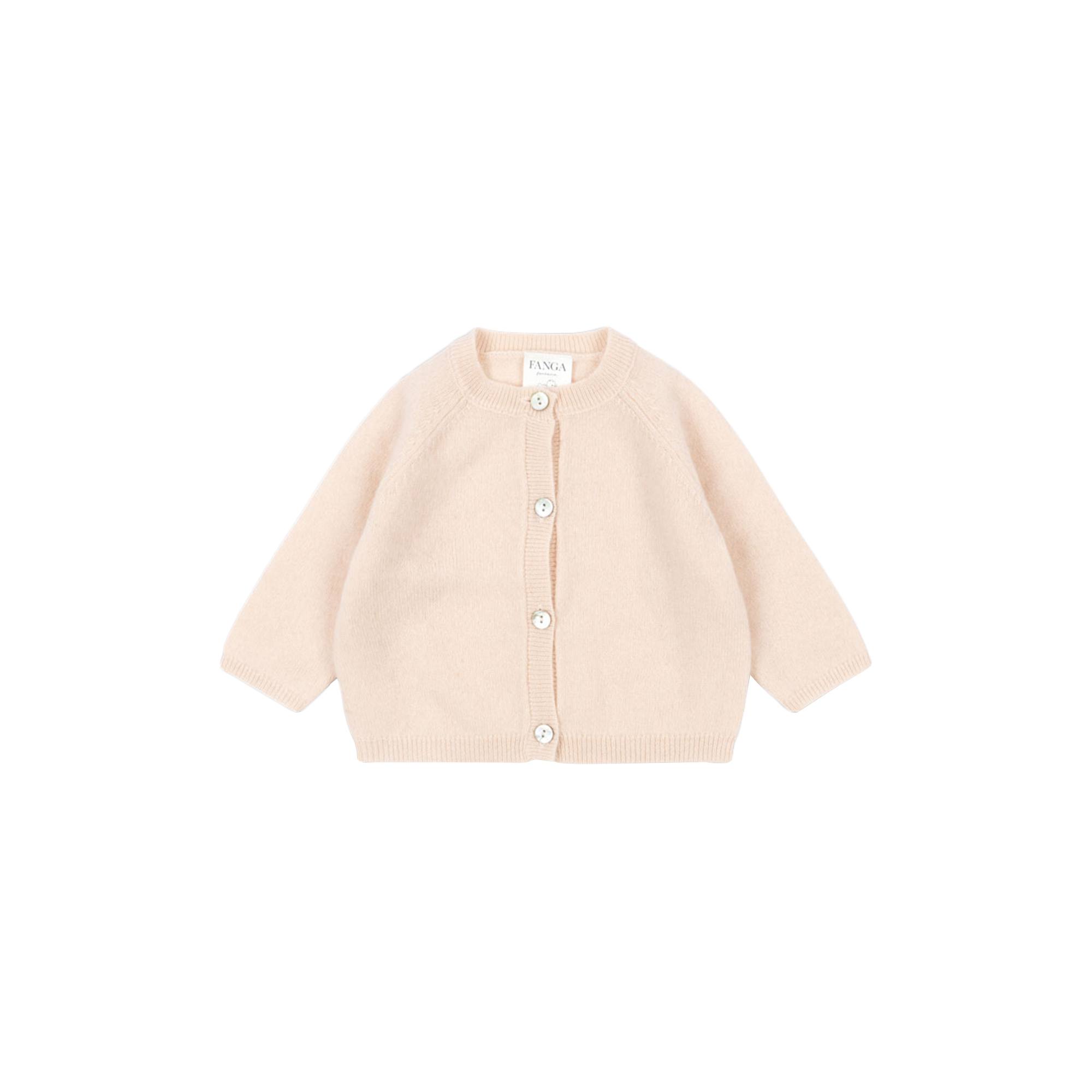 Konges Sløjd - Savora Due Cardigan, creole pink, Fanga Fontana - Str. 18M