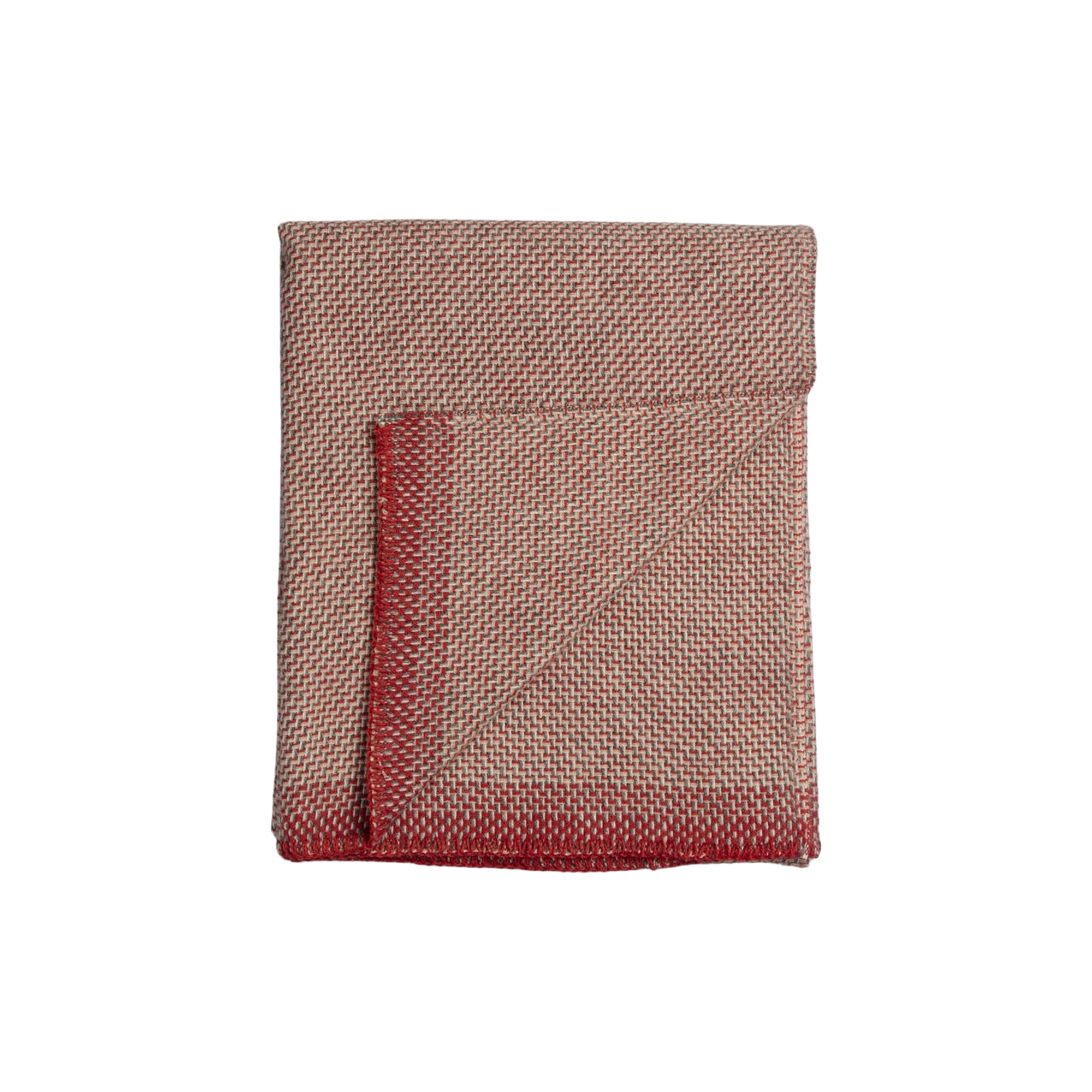 Røros Tweed - UNA Throw, light red