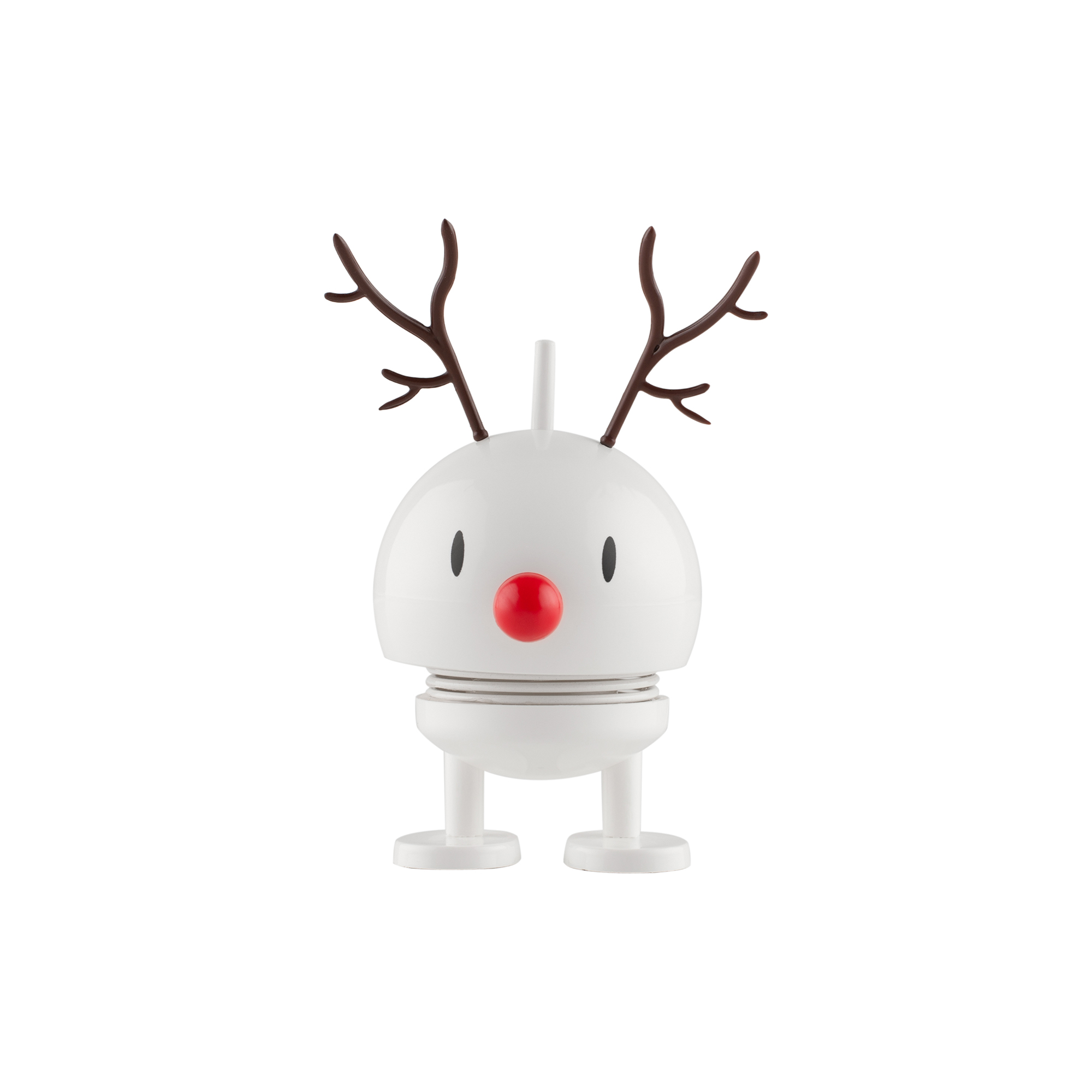 Hoptimist - Reindeer Bumble, white, Christmas - Small