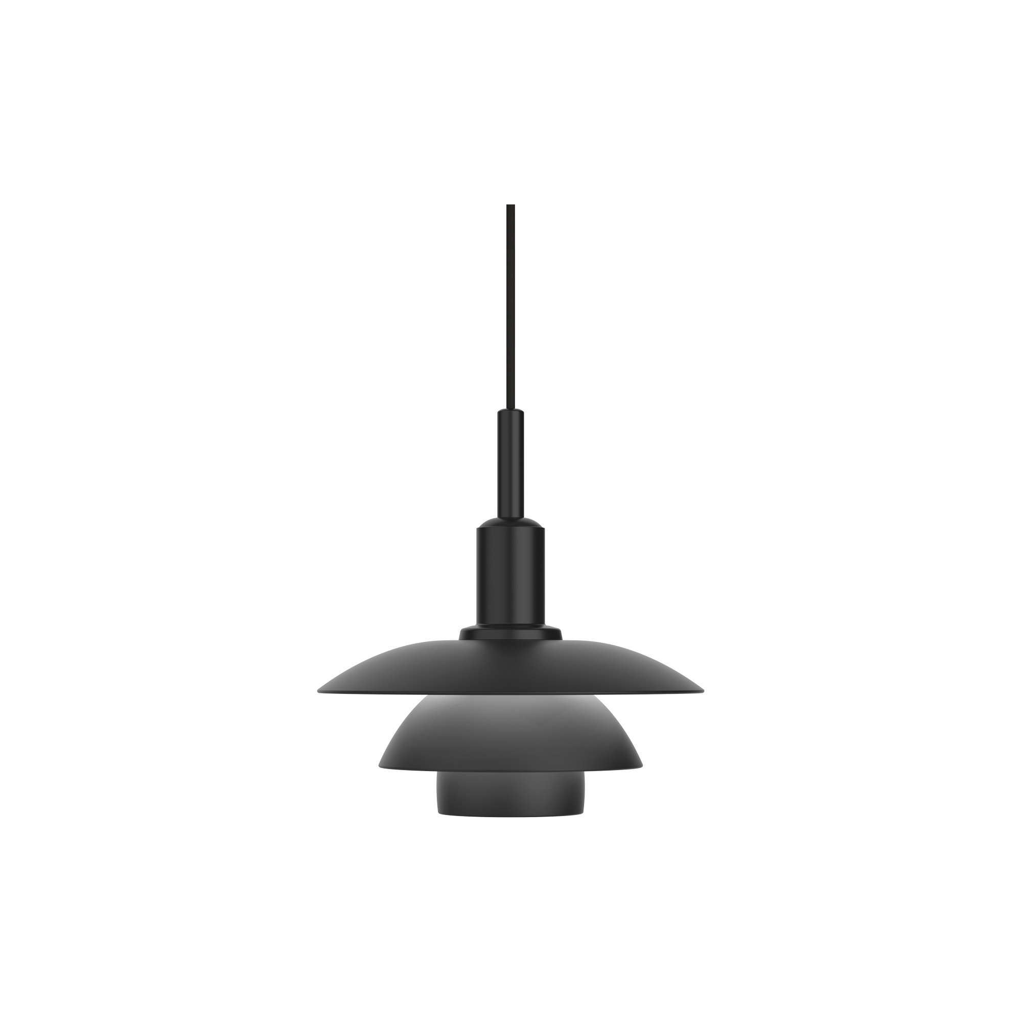 Louis Poulsen - PH 3/3 pendel, metal black