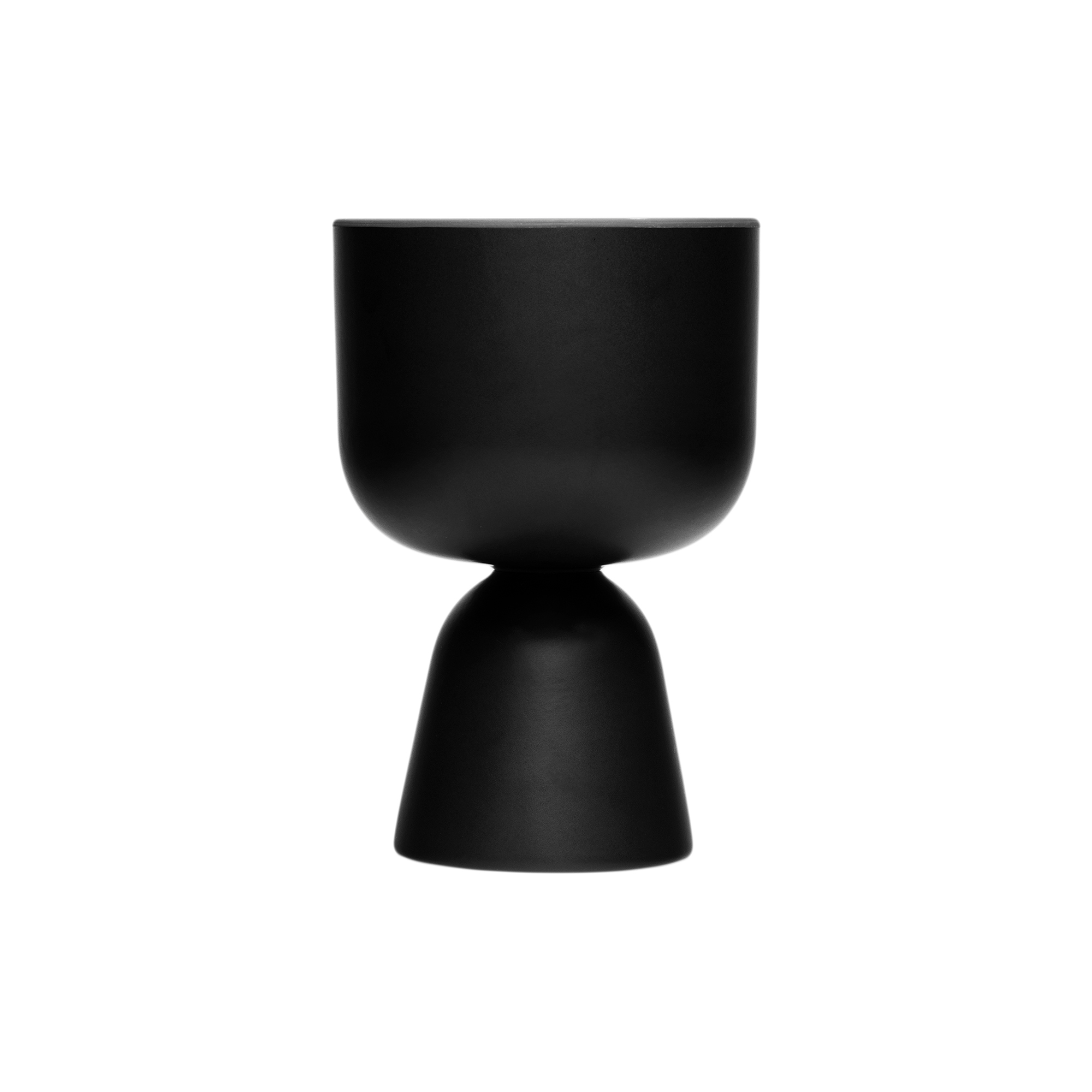 Iittala - Nappula urtepotte x-small, mat sort - H19 cm