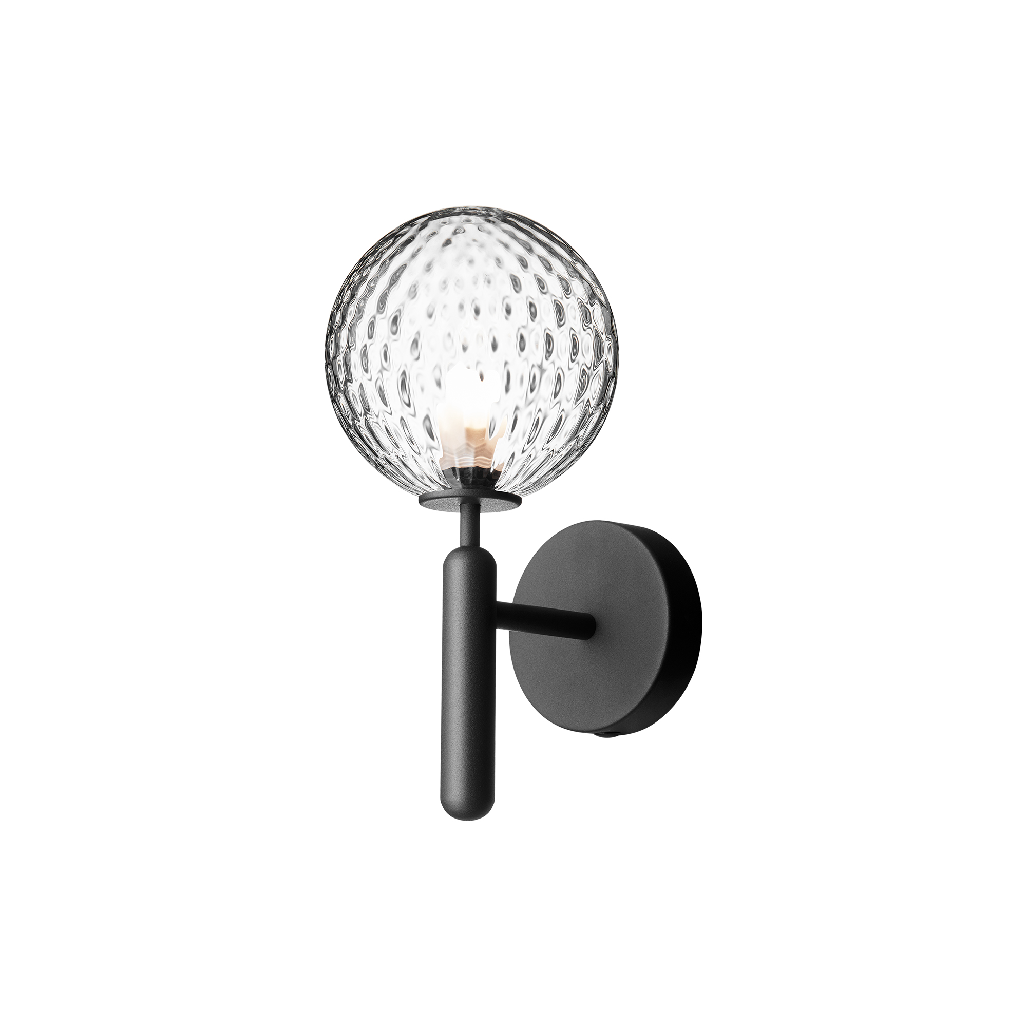 Nuura - Miira Wall Lamp, rock grey/optic clear