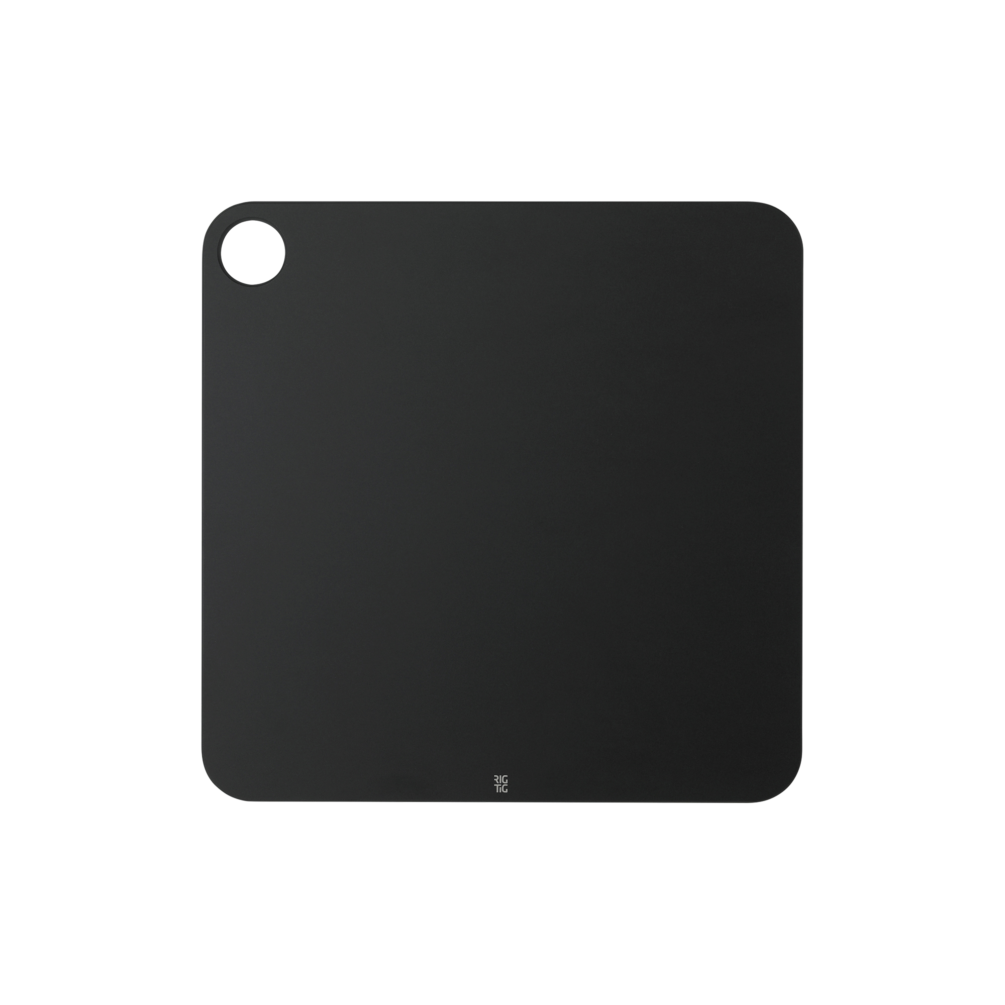 RIG-TIG - CUT-IT skærebræt, black - 34x34 cm