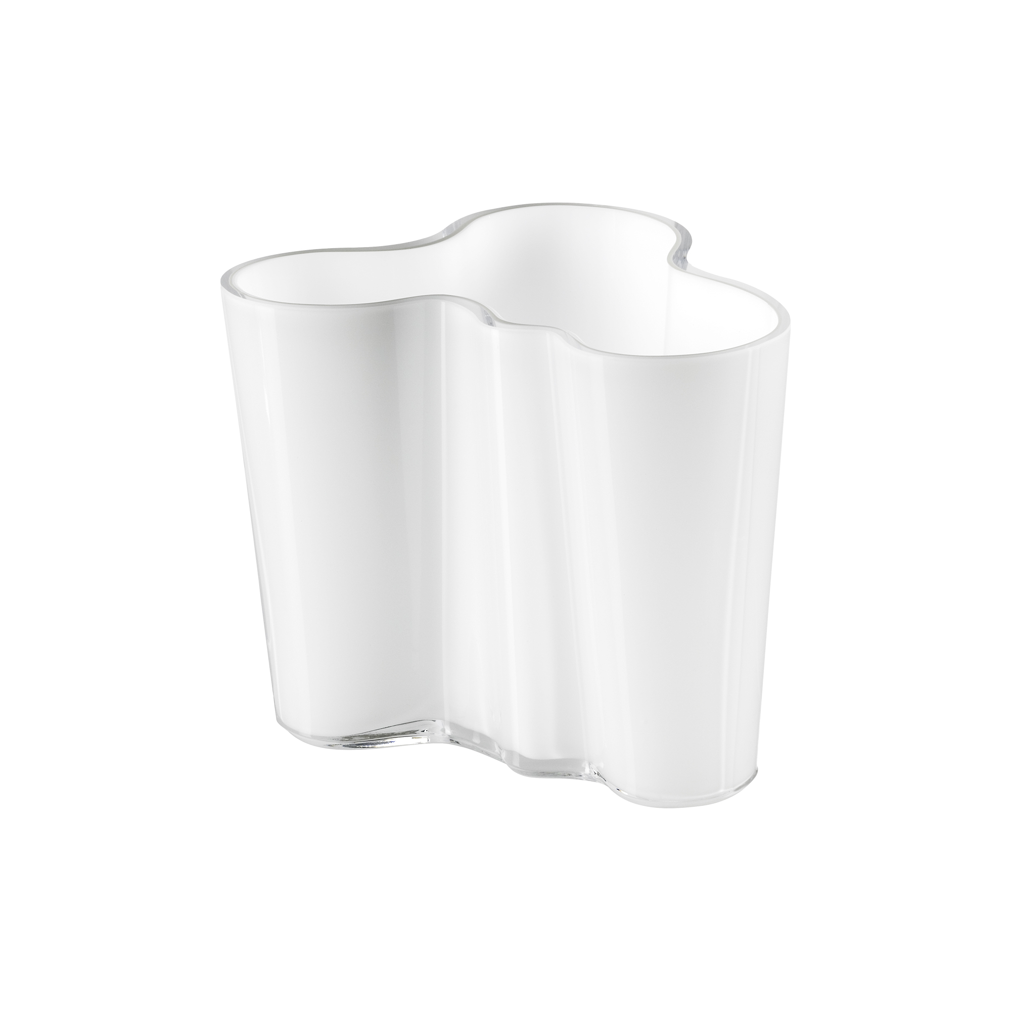 Iittala - Alvar Aalto vase, opal, Alvar Aalto Collection - H9.5 cm
