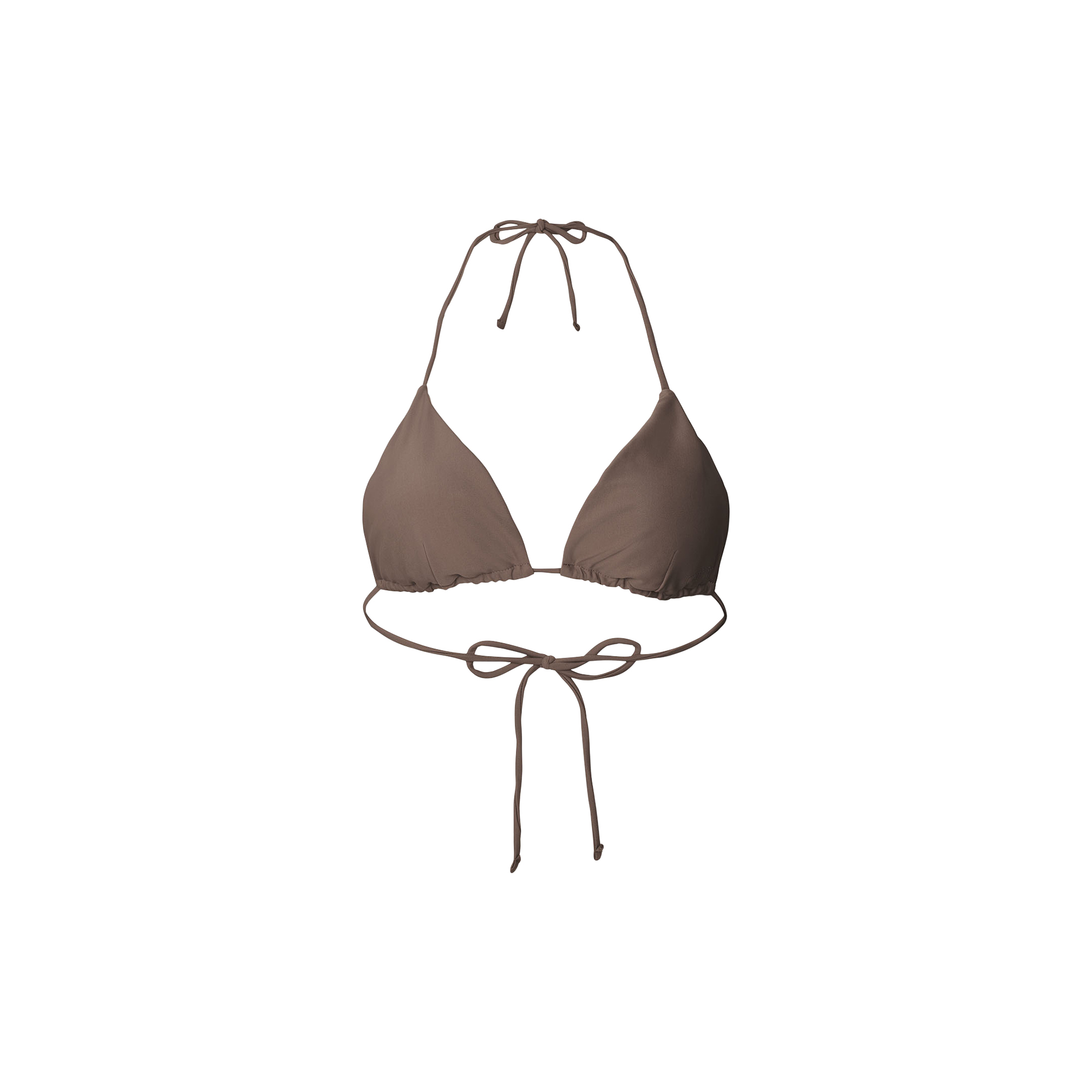 Rethinkit - Bikini Top Triangle Bay, walnut - Str. M