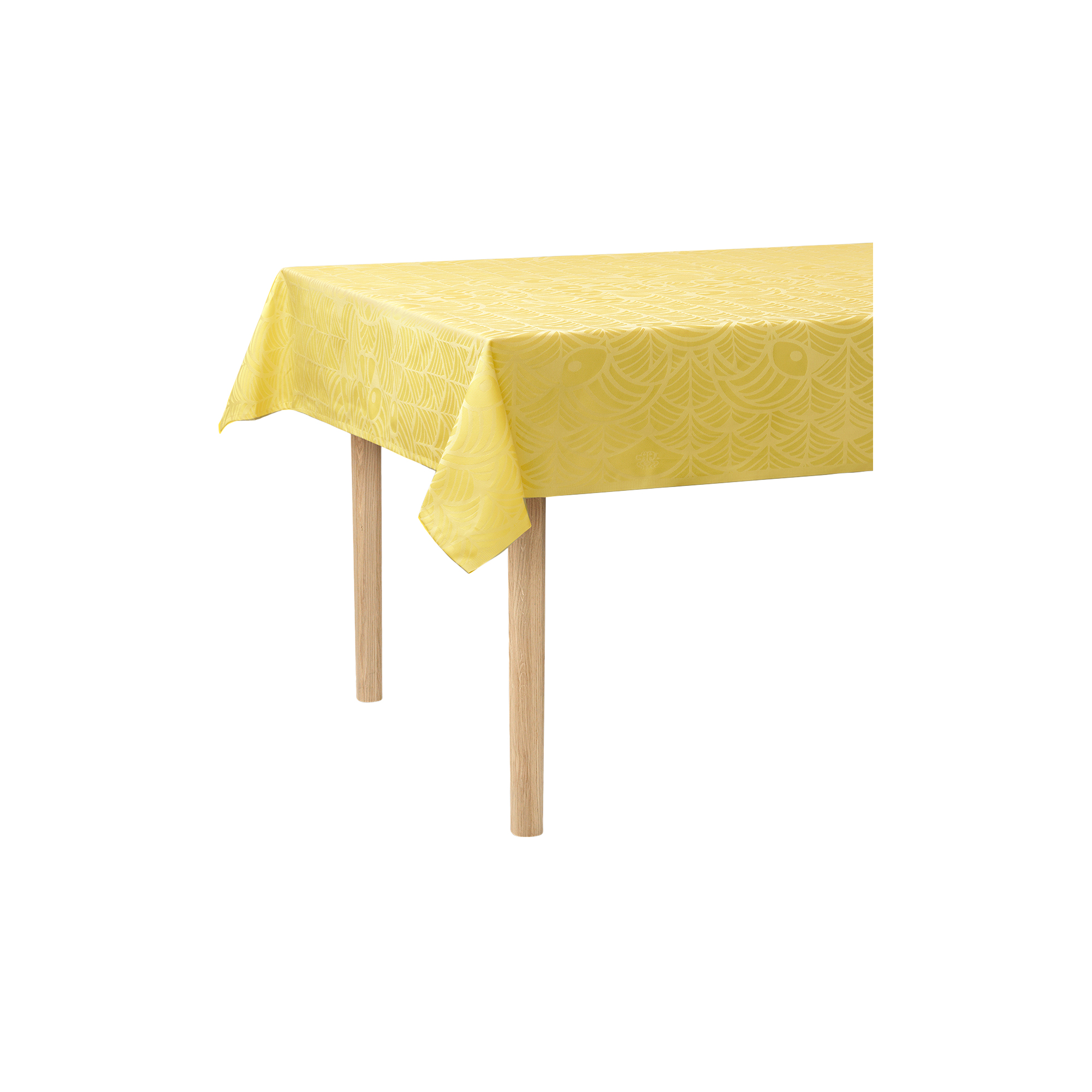 Georg Jensen Damask - EASTER damaskdug, yellow - 140x270 cm