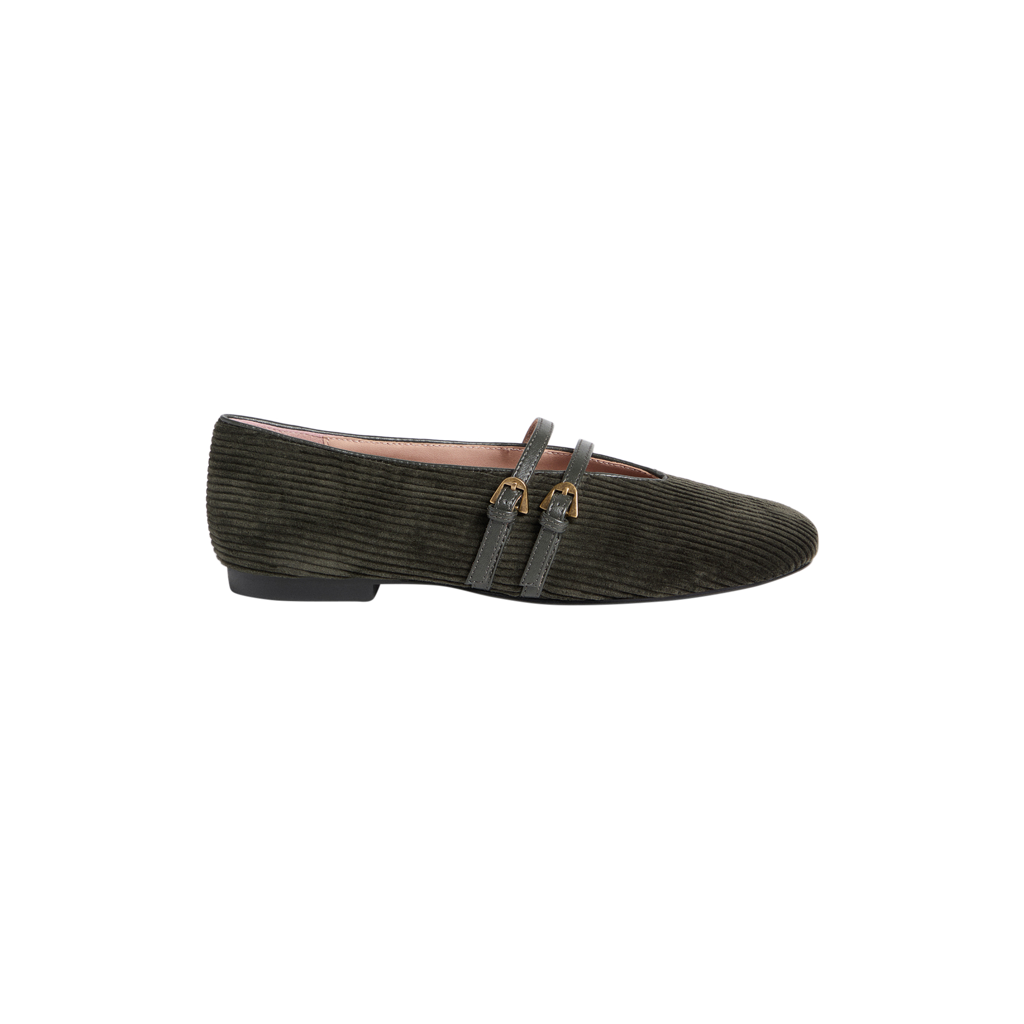 Coccinelle - COCCINELLERISAKO CORDUROY | Fango/Fango | Ballerina - 36
