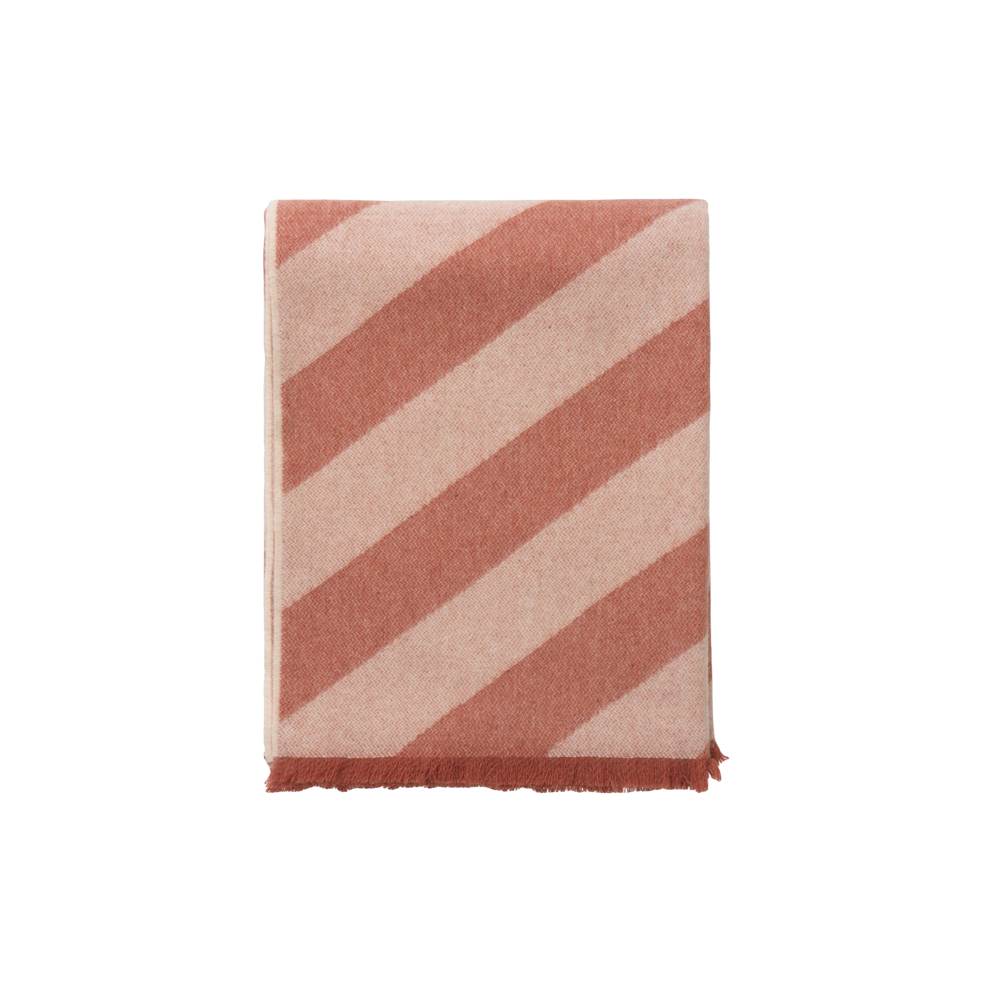 ELVANG - Fishbone plaid, rusty red