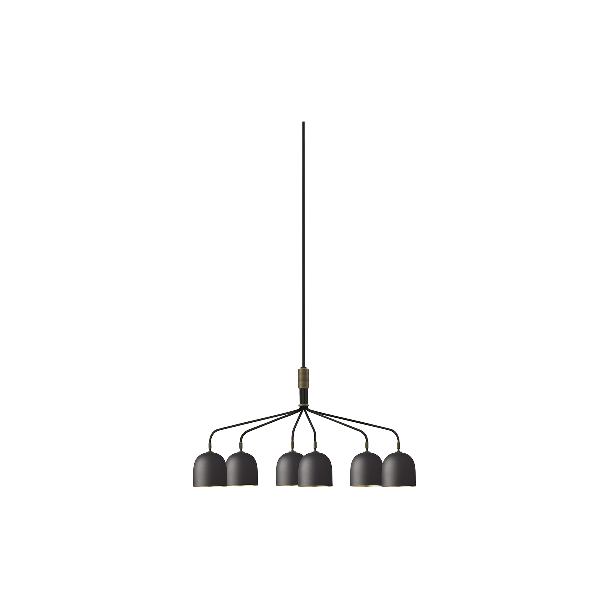 GUBI - Howard Chandelier, gunmetal - 6