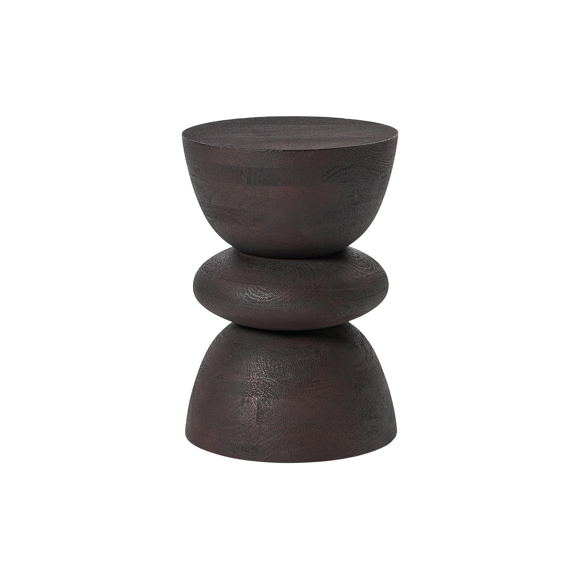 Westwing Collection - Benno Round Side Table, mango wood