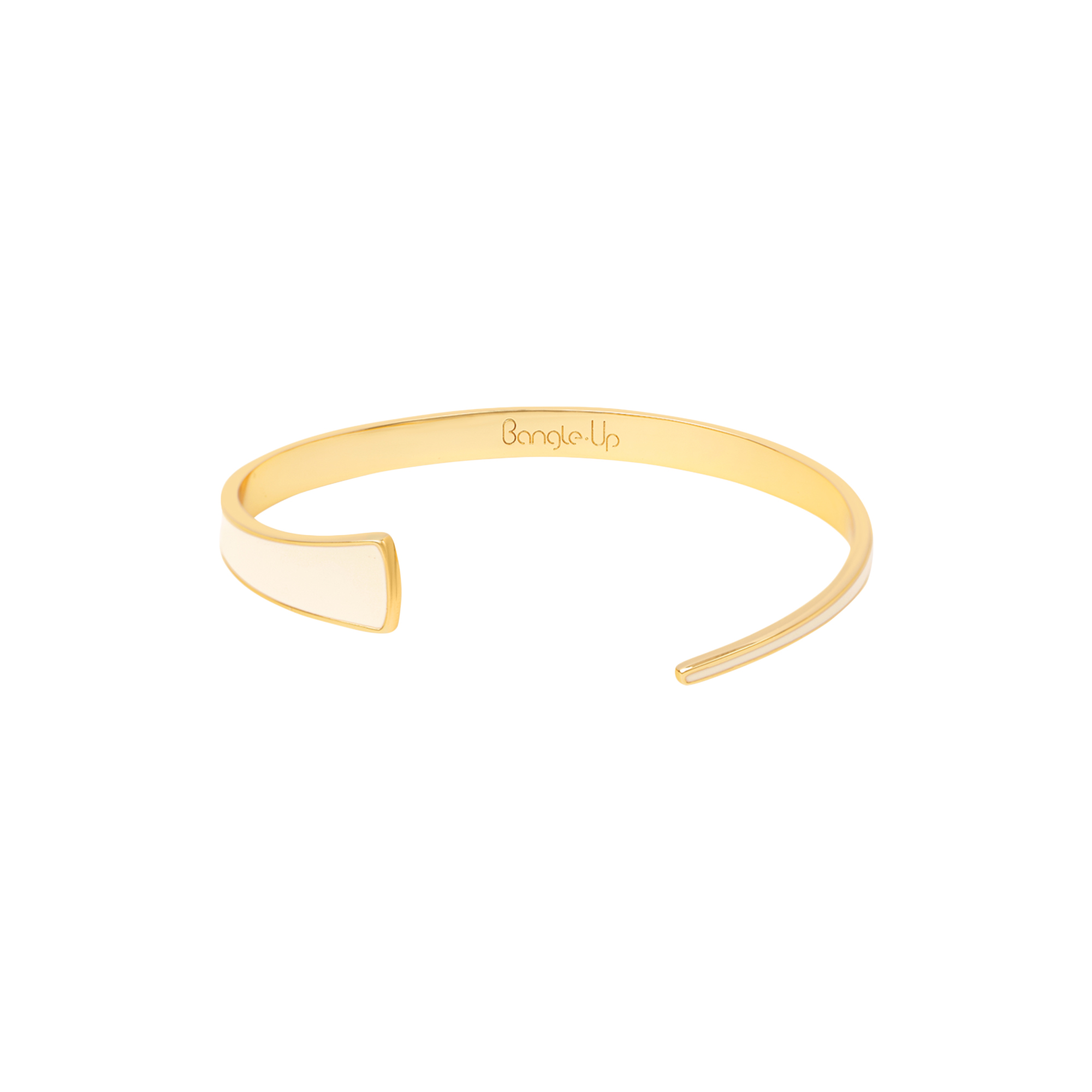 bangle up - TARA Bracelet, white sand