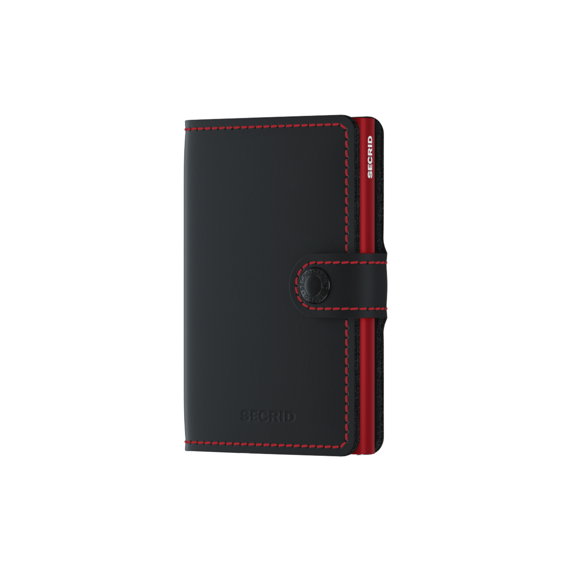 Secrid - Miniwallet, matte black/red