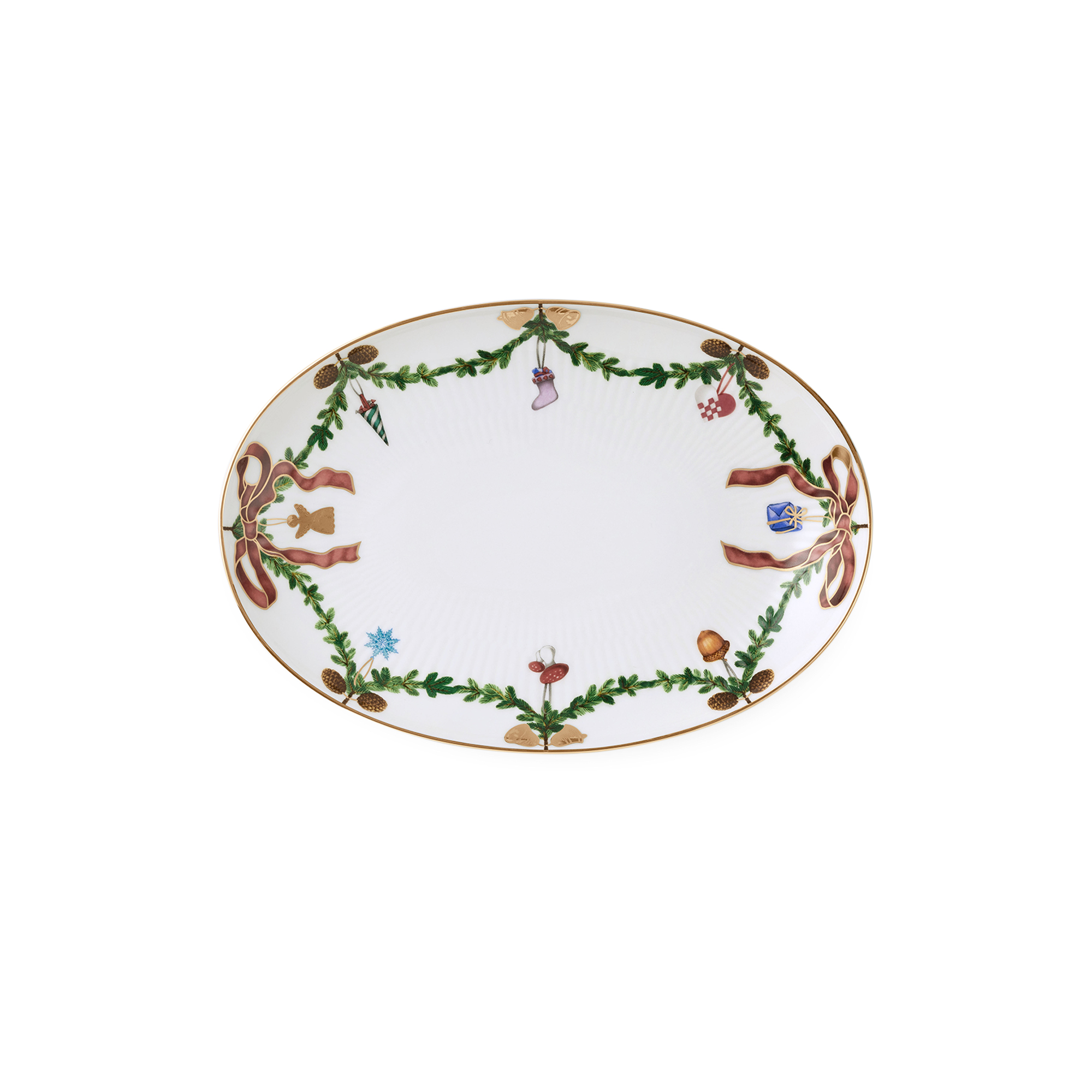 Royal Copenhagen - Stjerne Riflet Jul Asiet