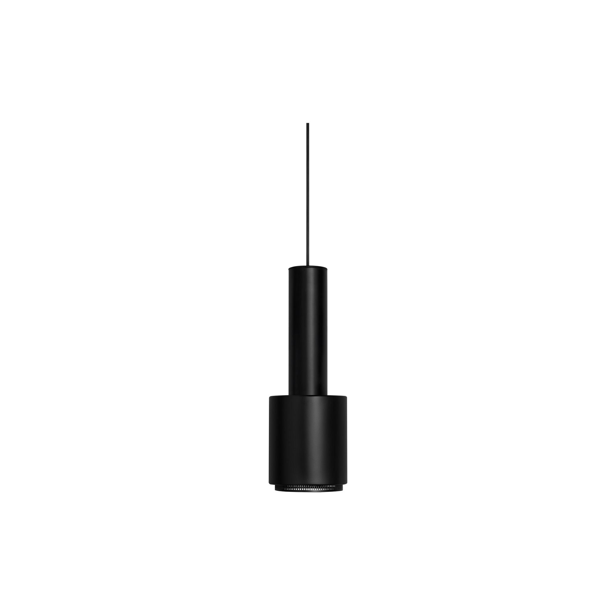 Artek - Pendant Light A110 “Hand Grenade”, black/black