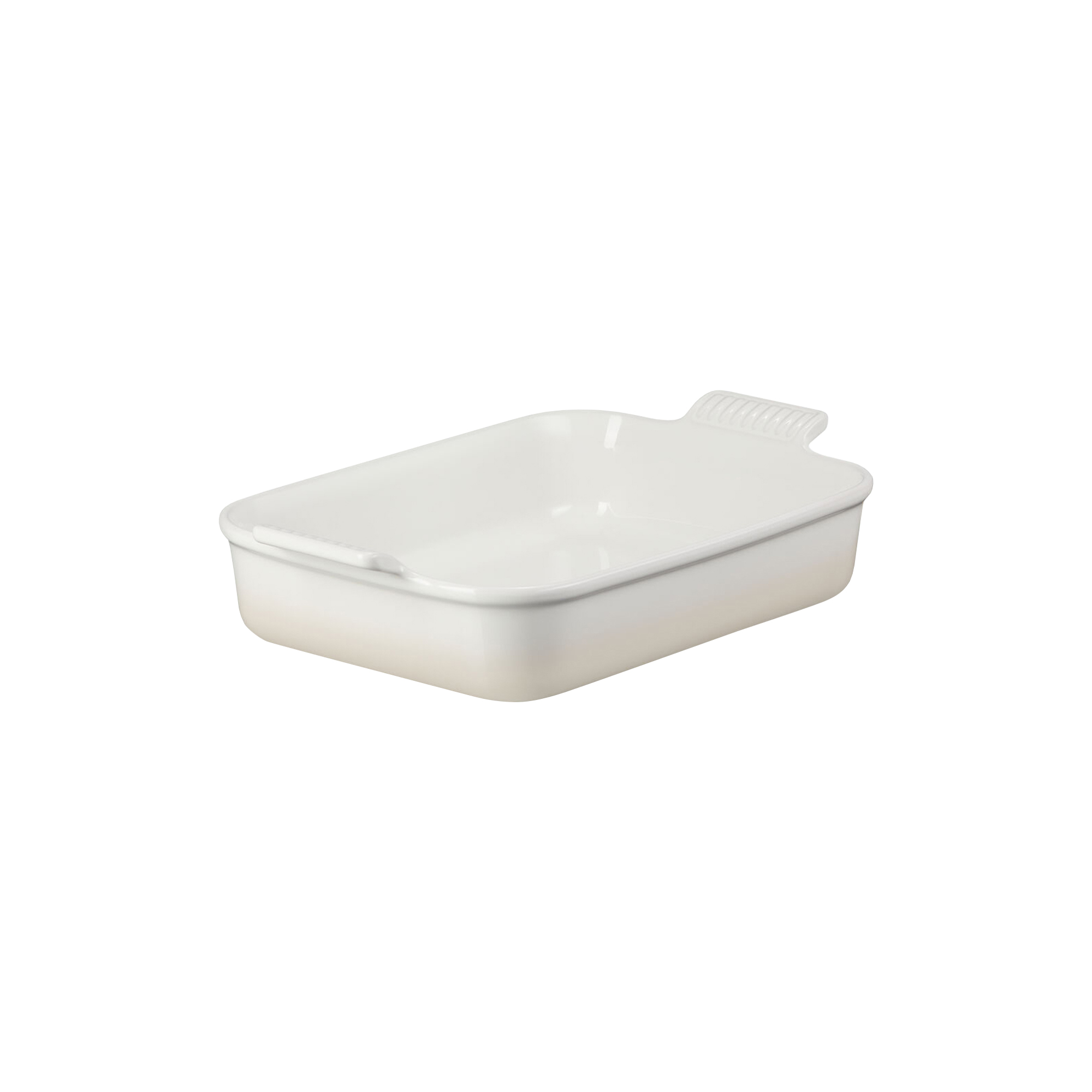 Le Creuset - Heritage rektangulært fad 32 cm, meringue - 32 cm