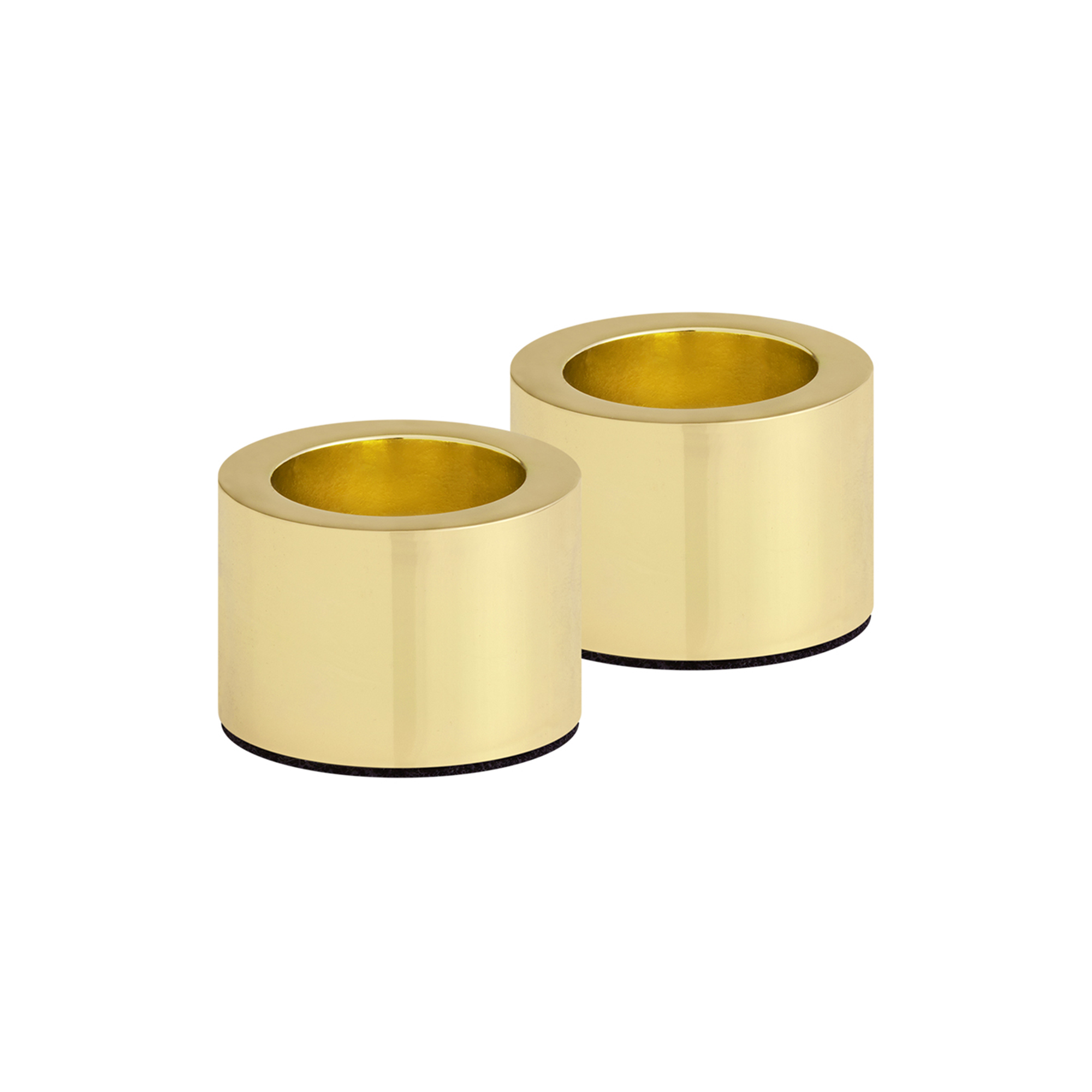 Uyuni Lighting - Light Candleholder 2 pcs, matte brass