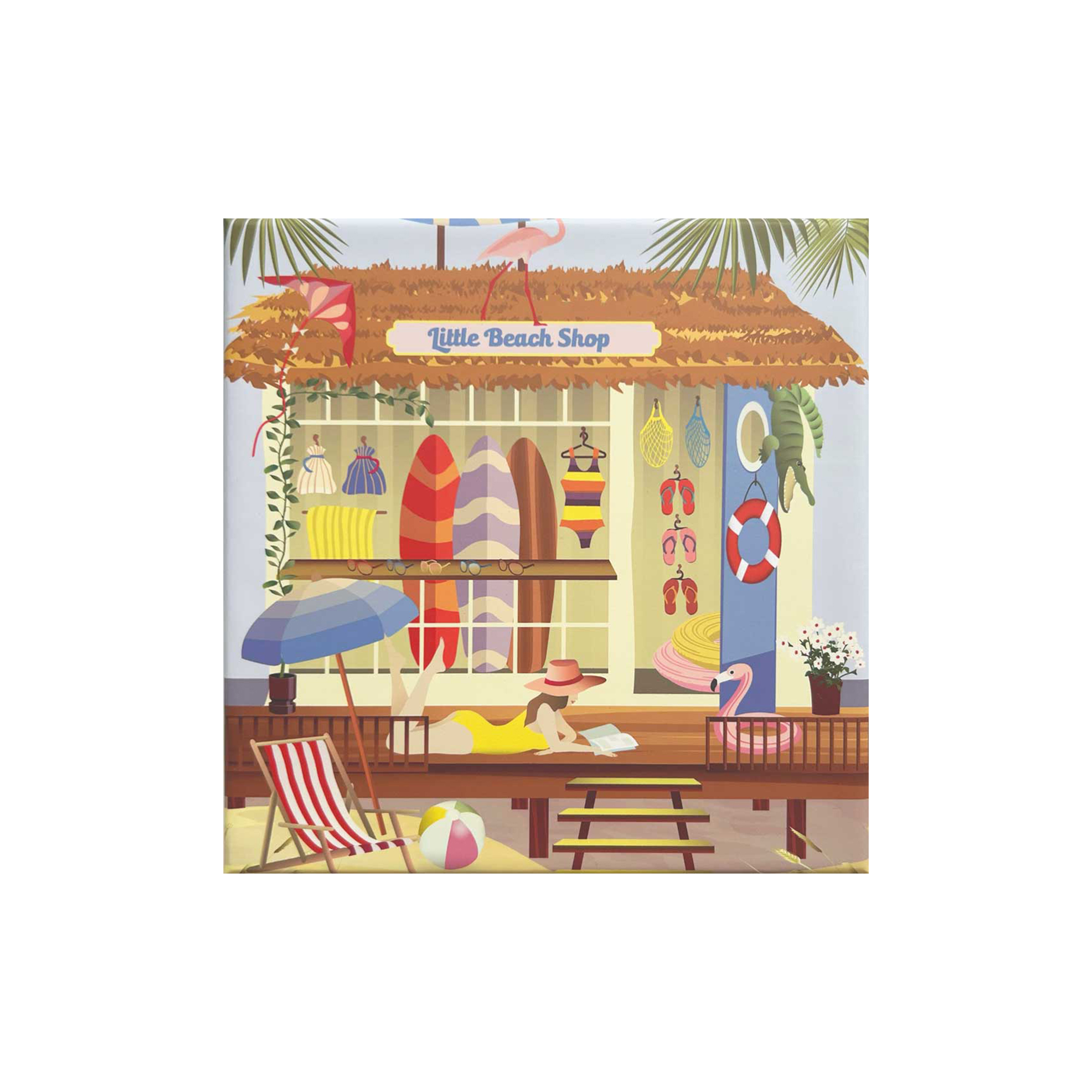 ViSSEVASSE - Little Beach Shop puslespil 150 brikker