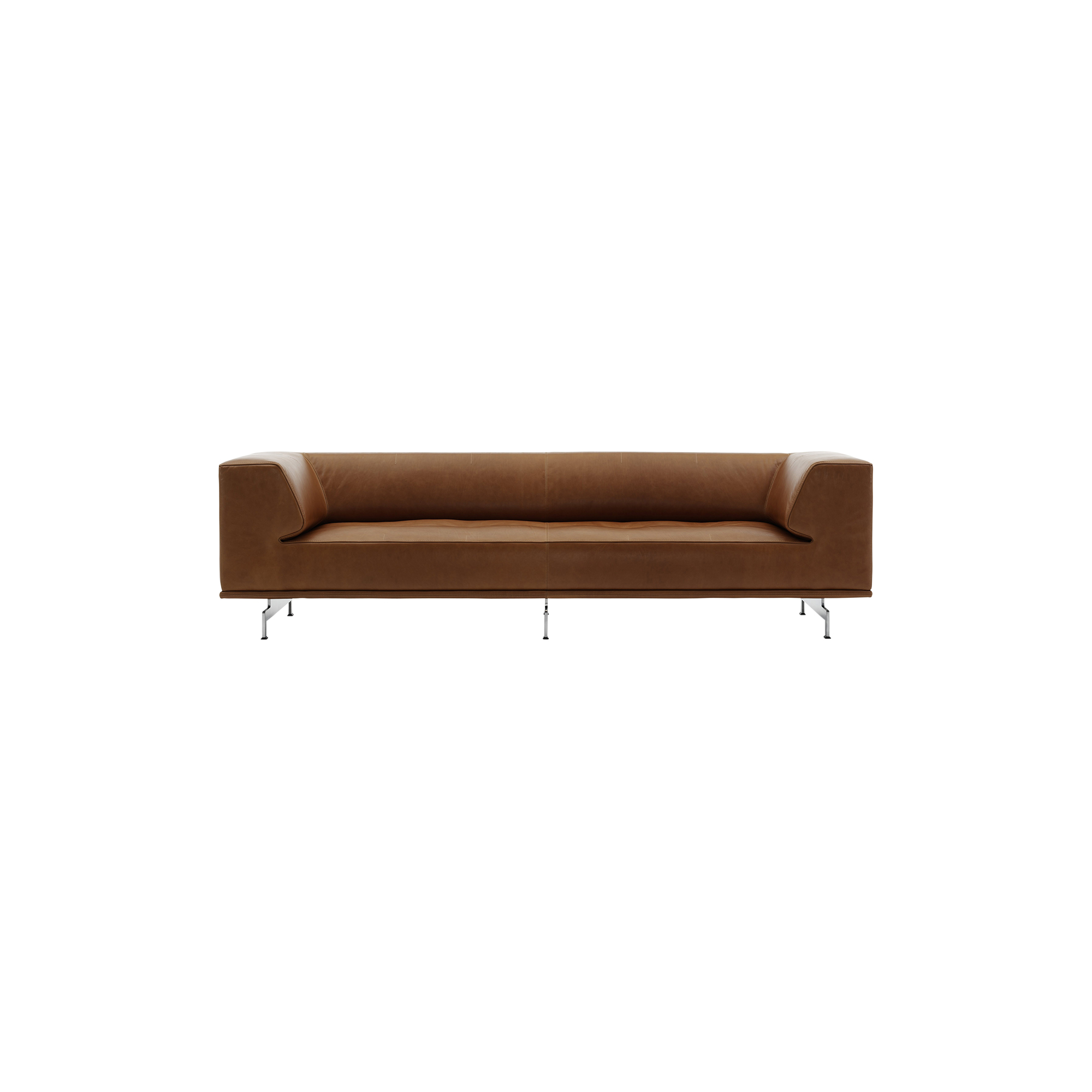 Fredericia Furniture - EJ 450-E11 2,5 pers. Delphi sofa, valnød - H: 66 x L: 240 x D: 85 cm.