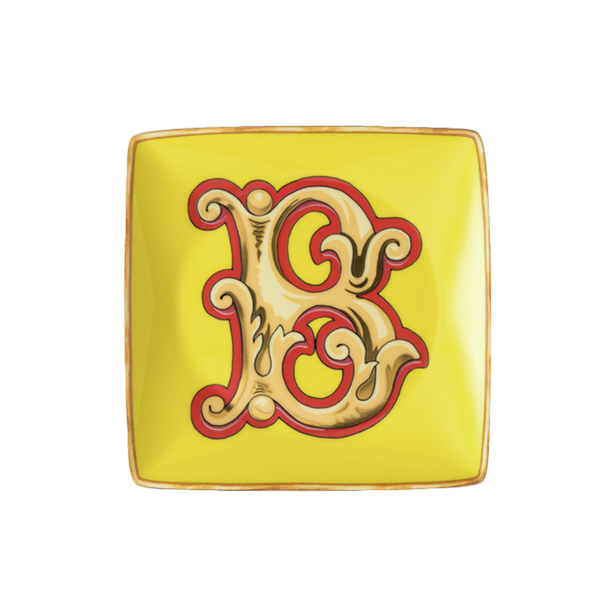 Rosenthal x Versace - Versace Alphabet Dish B, Alphabet Collection