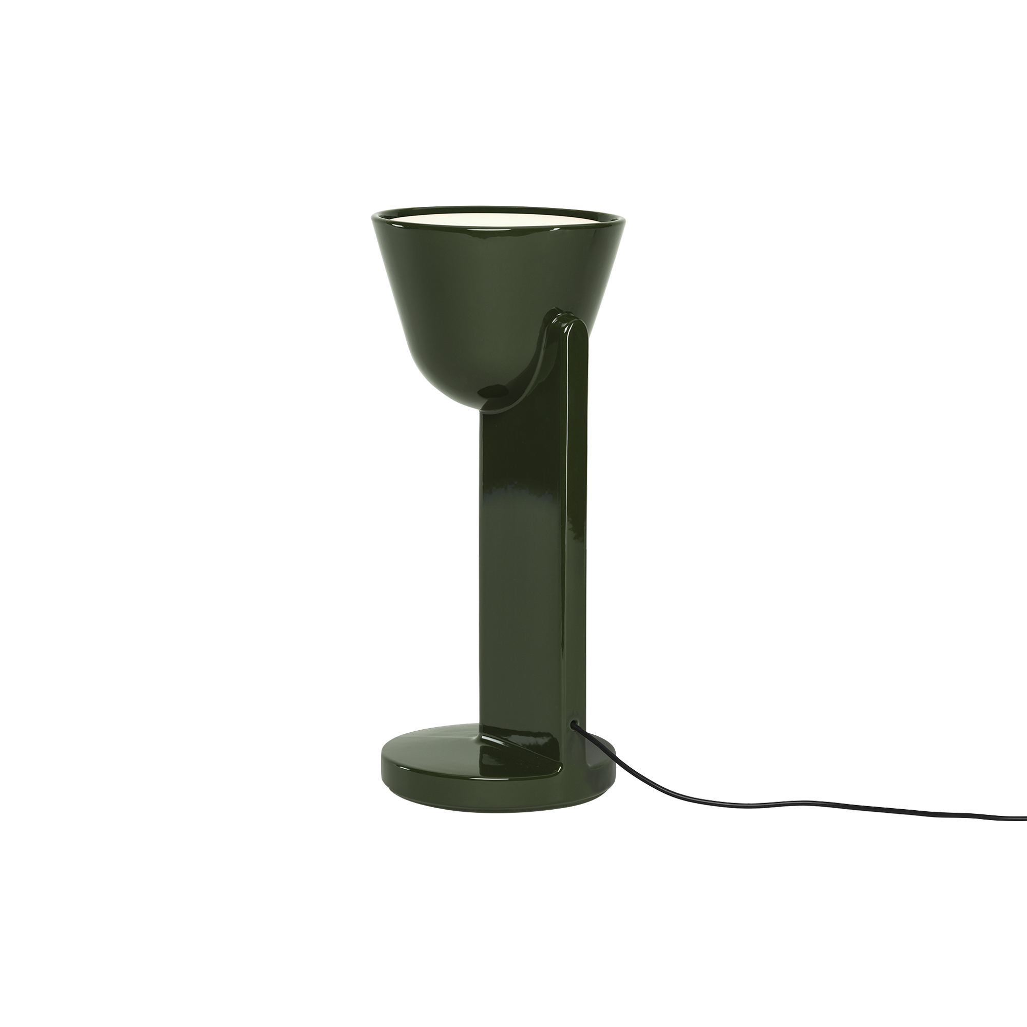 Flos - Céramique Up bordlampe, moss green - H: 50 x B: 10 x Ø 19,5 cm.